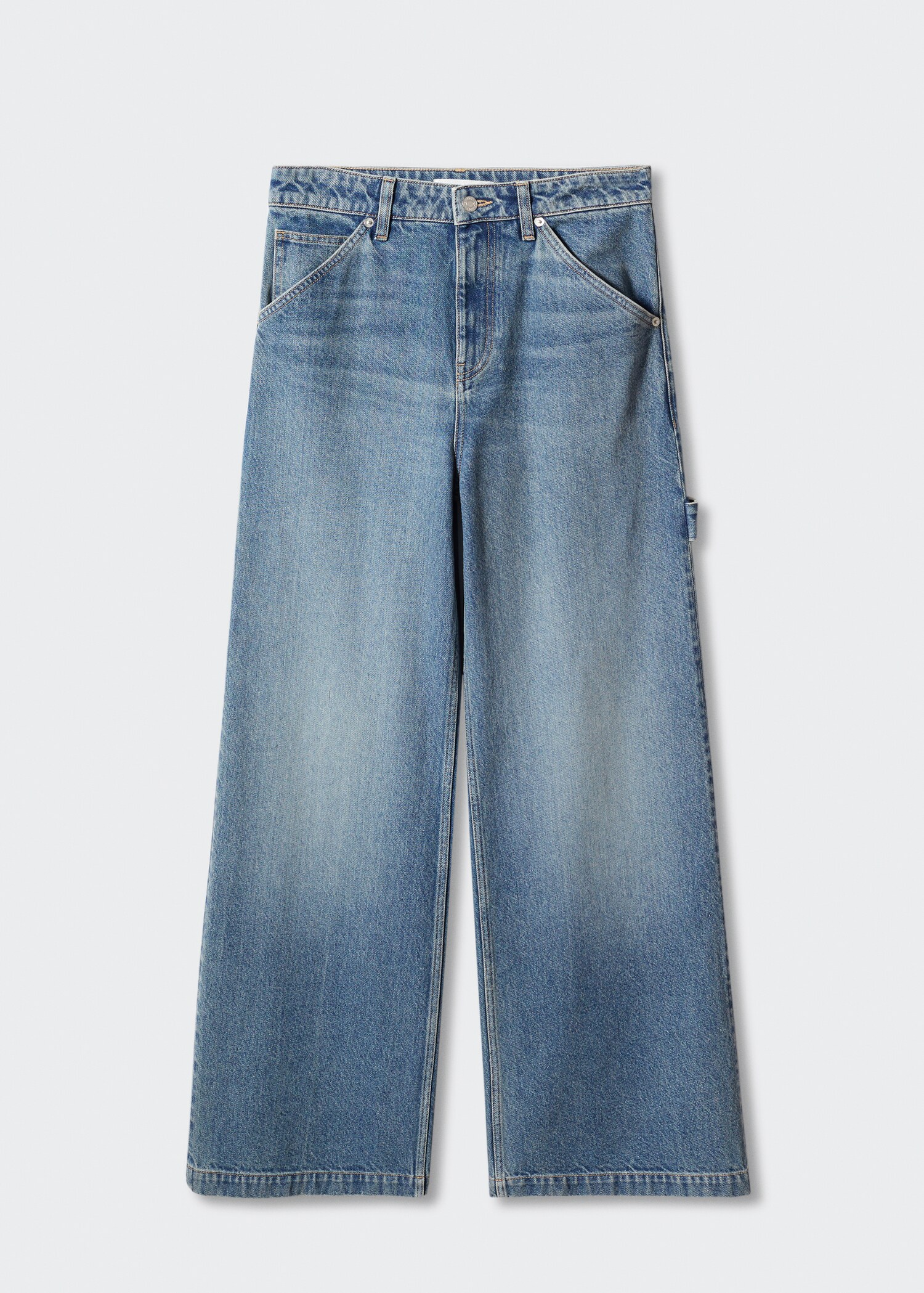 Jeans wideleg tiro bajo - Artículo sin modelo
