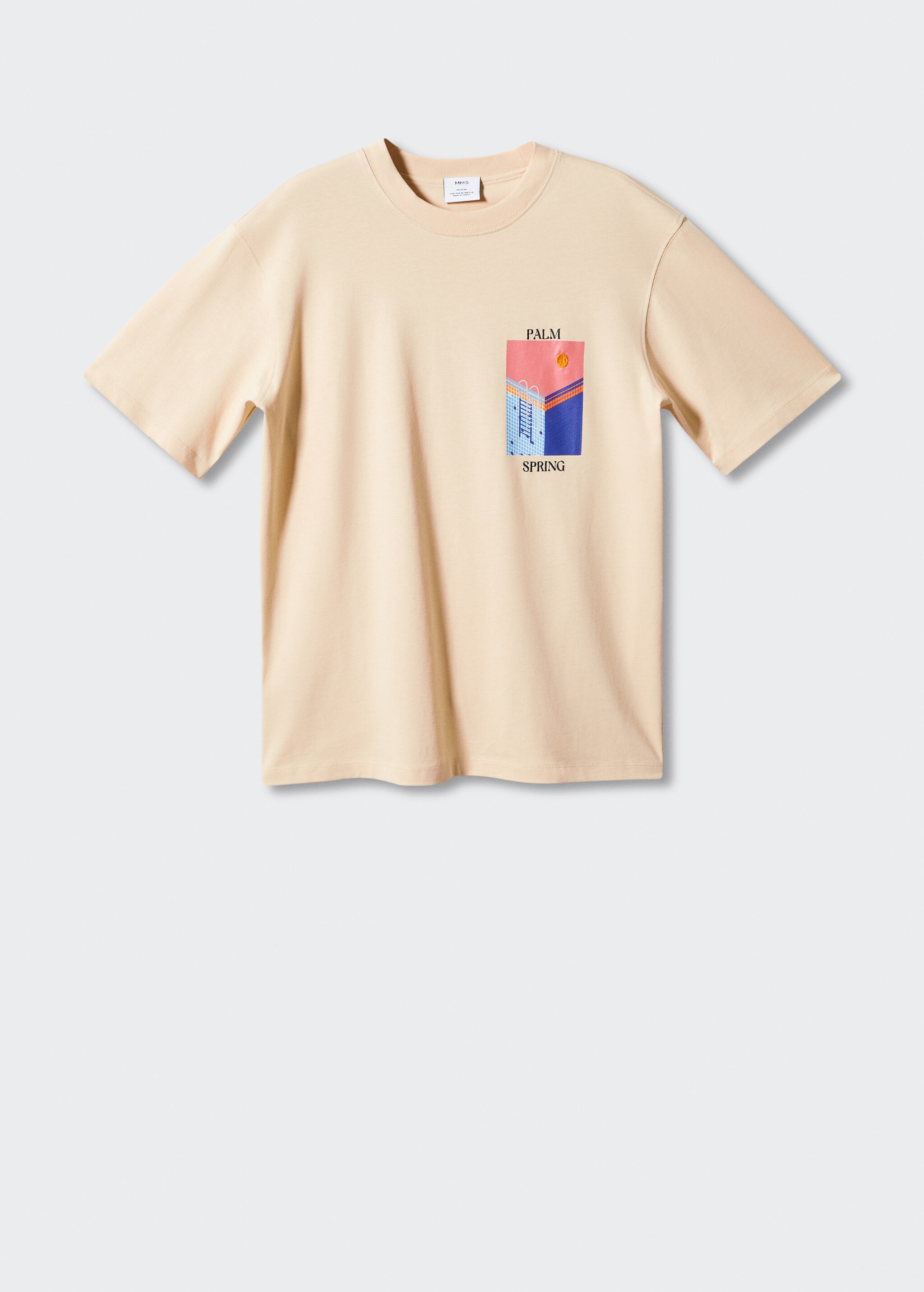 Camiseta 100% algodón estampada - Artículo sin modelo