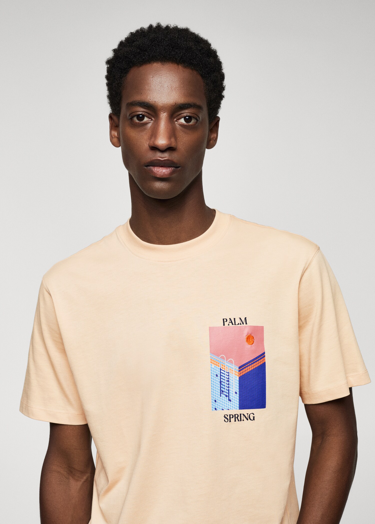100% cotton printed t-shirt - Details of the article 1