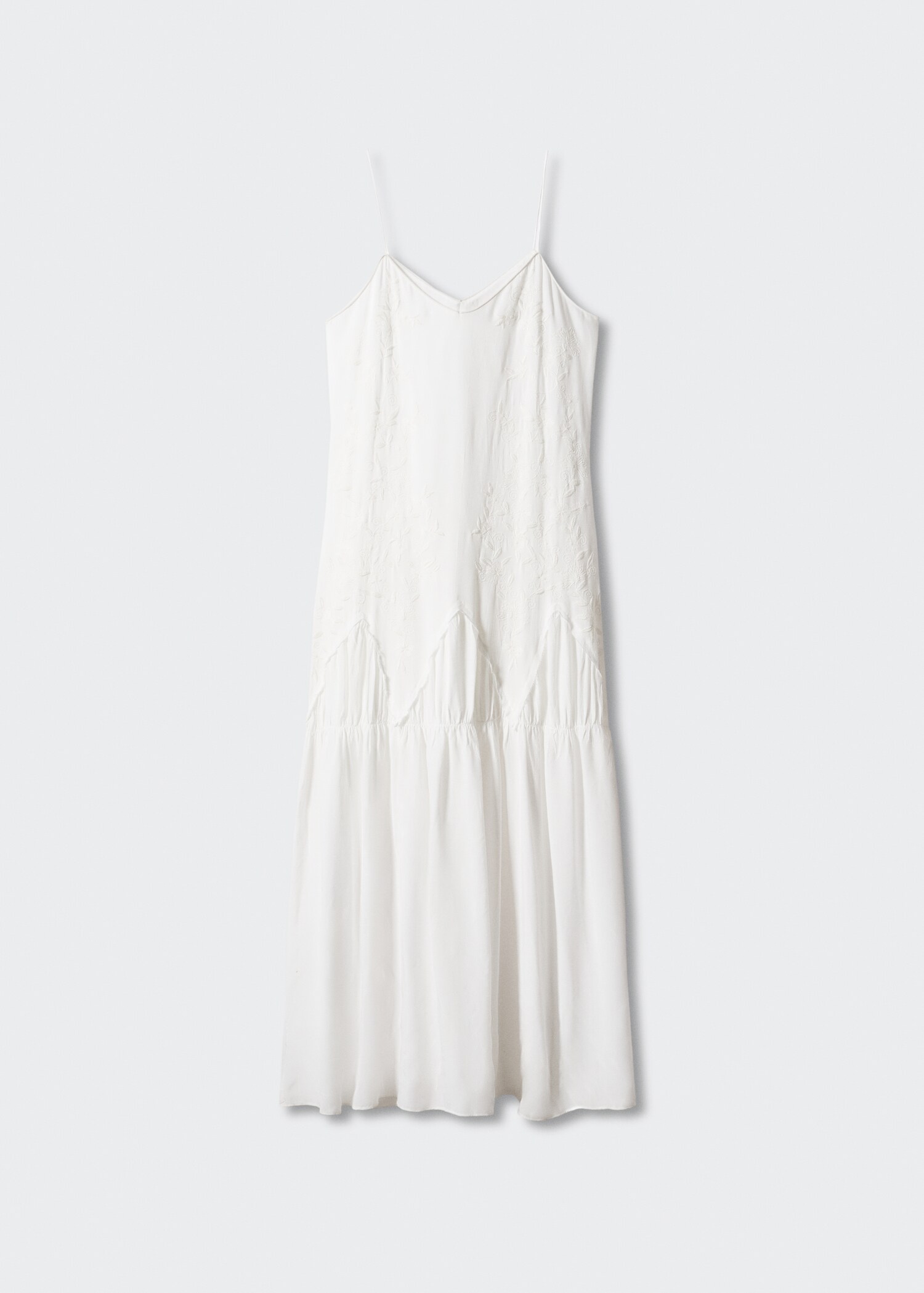 Vestido largo bordado - Artículo sin modelo