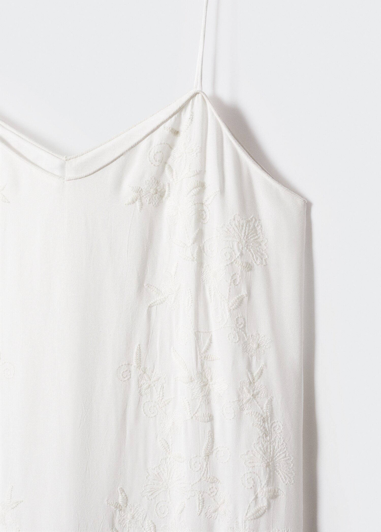 Vestido largo bordado - Detalle del artículo 8