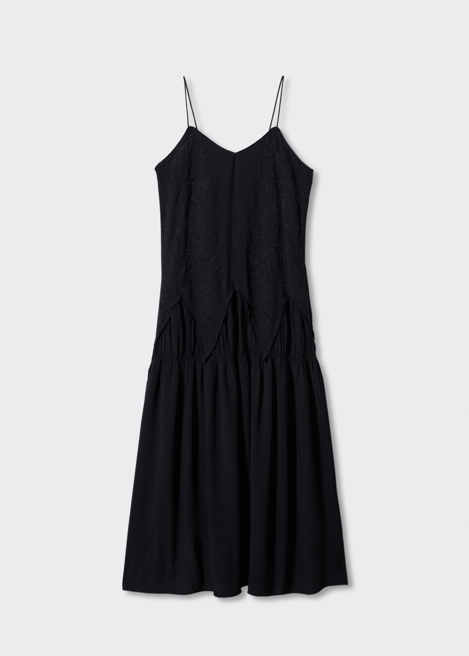 Vestido largo bordado - Artículo sin modelo