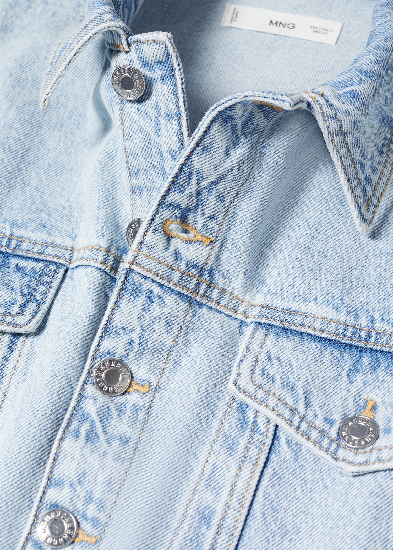 Denim dress with pockets - Details of the article 8
