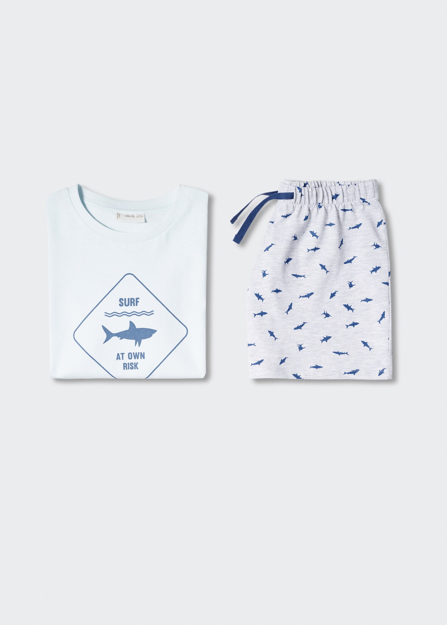 Printed cotton pyjamas - Article without model