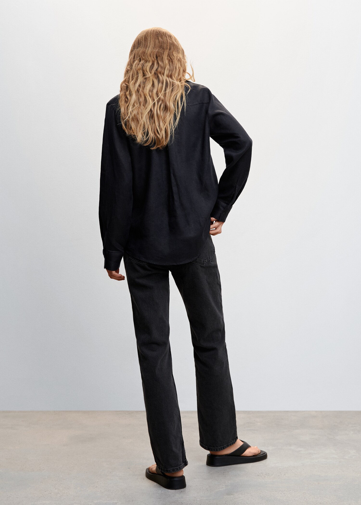 Camisa lli butxaca - Revers de l'article
