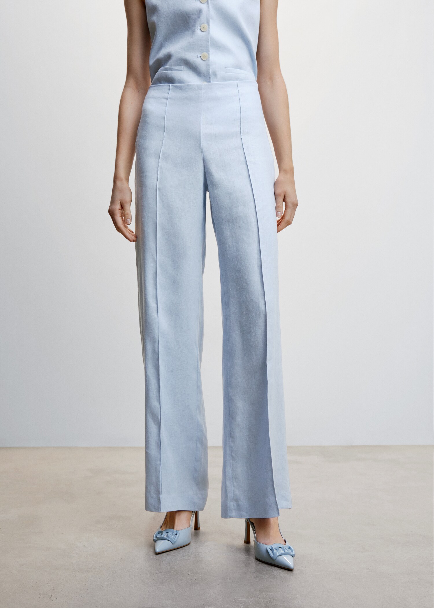 Pantalons wideleg 100% lli - Pla mig