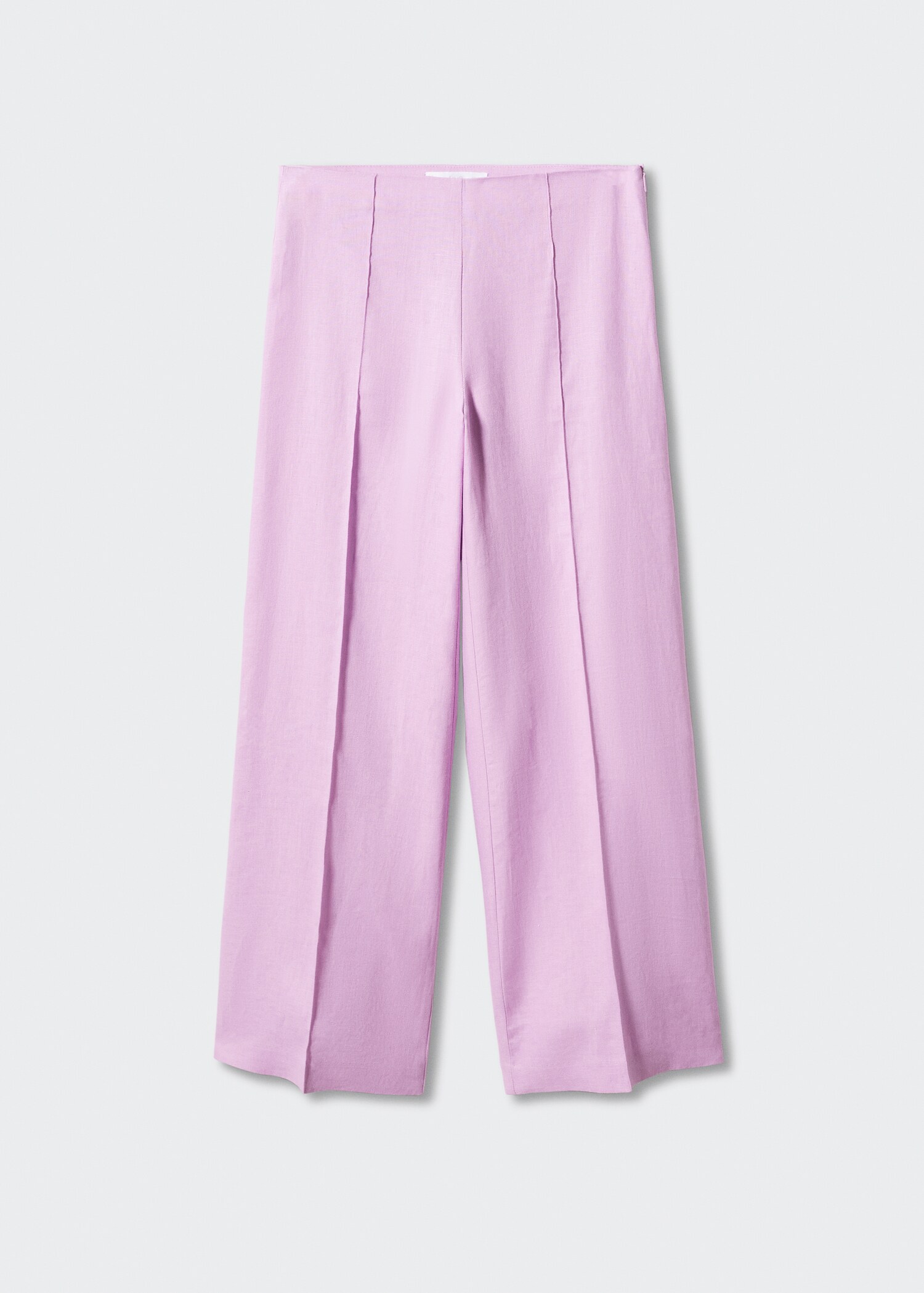 100% linen wideleg trousers - Article without model