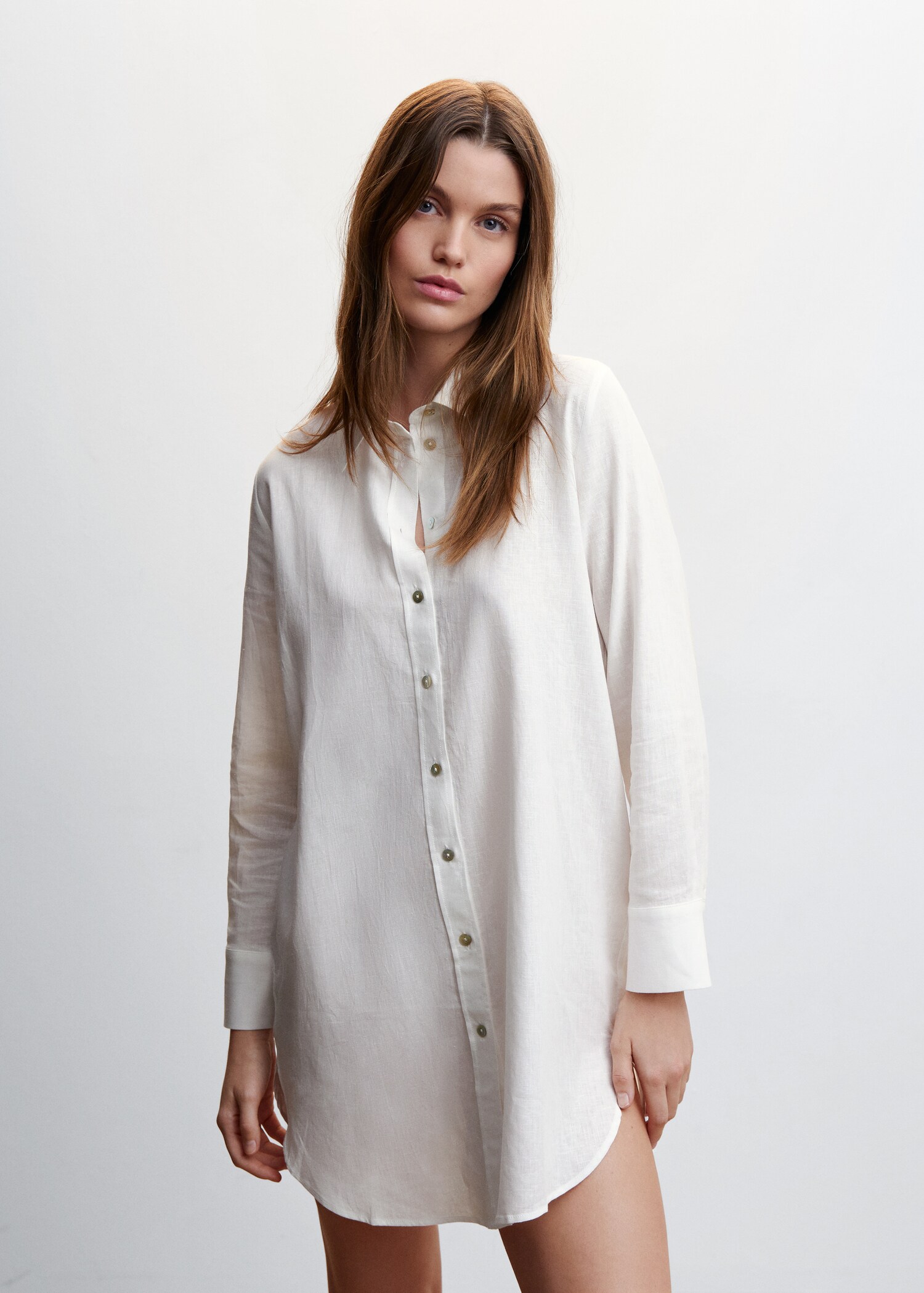 Camisola lino - Plano medio