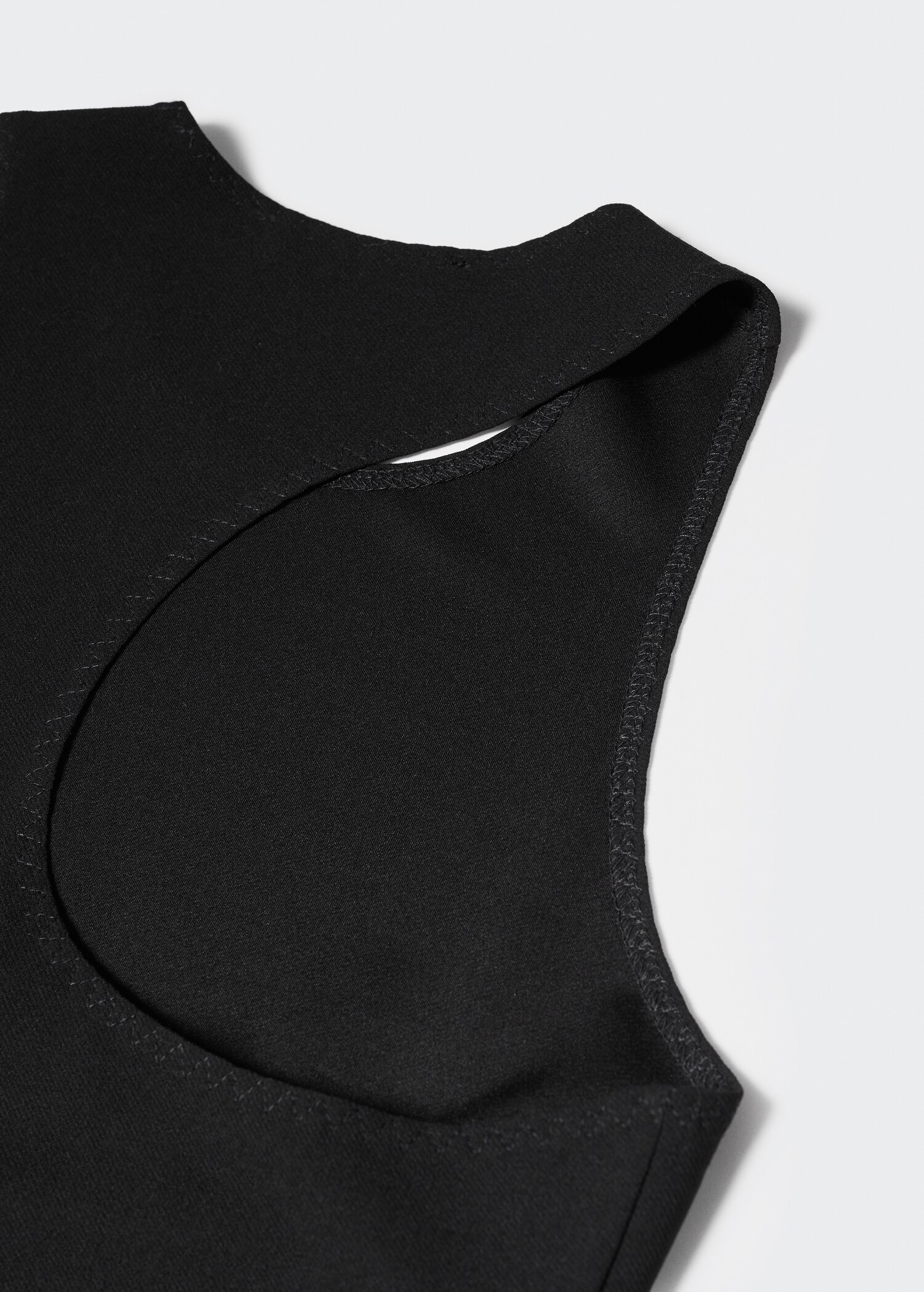 Vestido abertura espalda asimétrica - Detalle del artículo 8