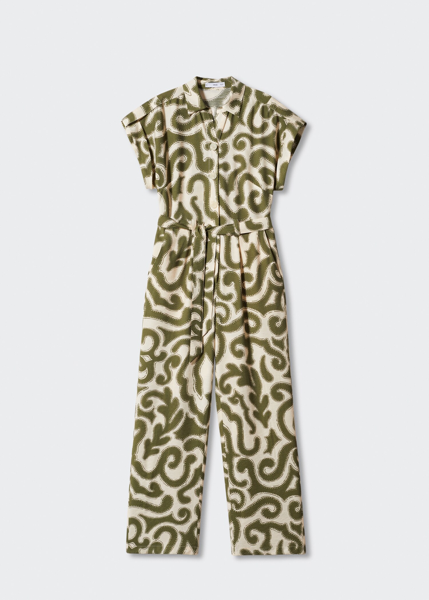 Long printed jumpsuit - Article without model