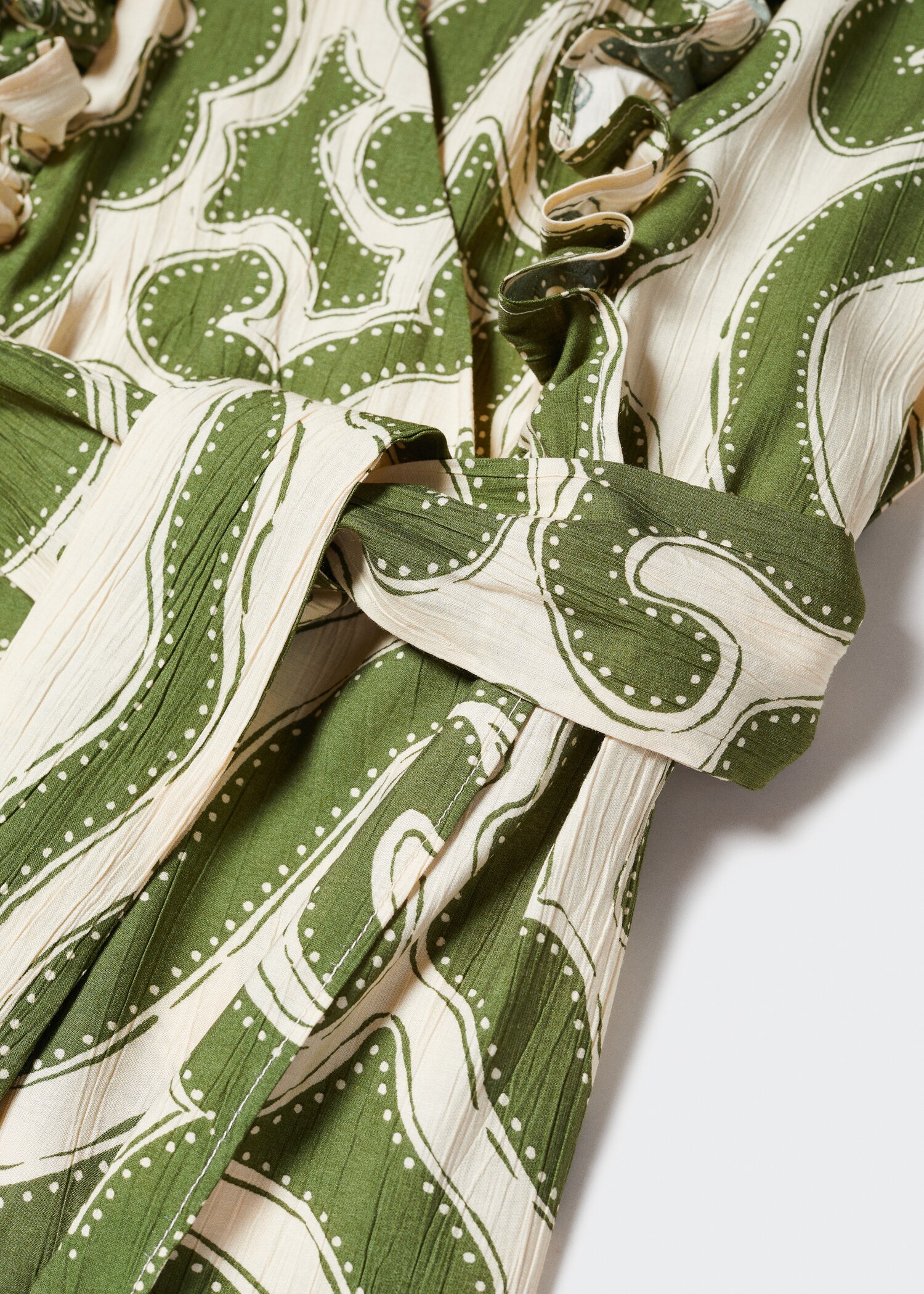 Vestido estampado volantes - Detalle del artículo 8