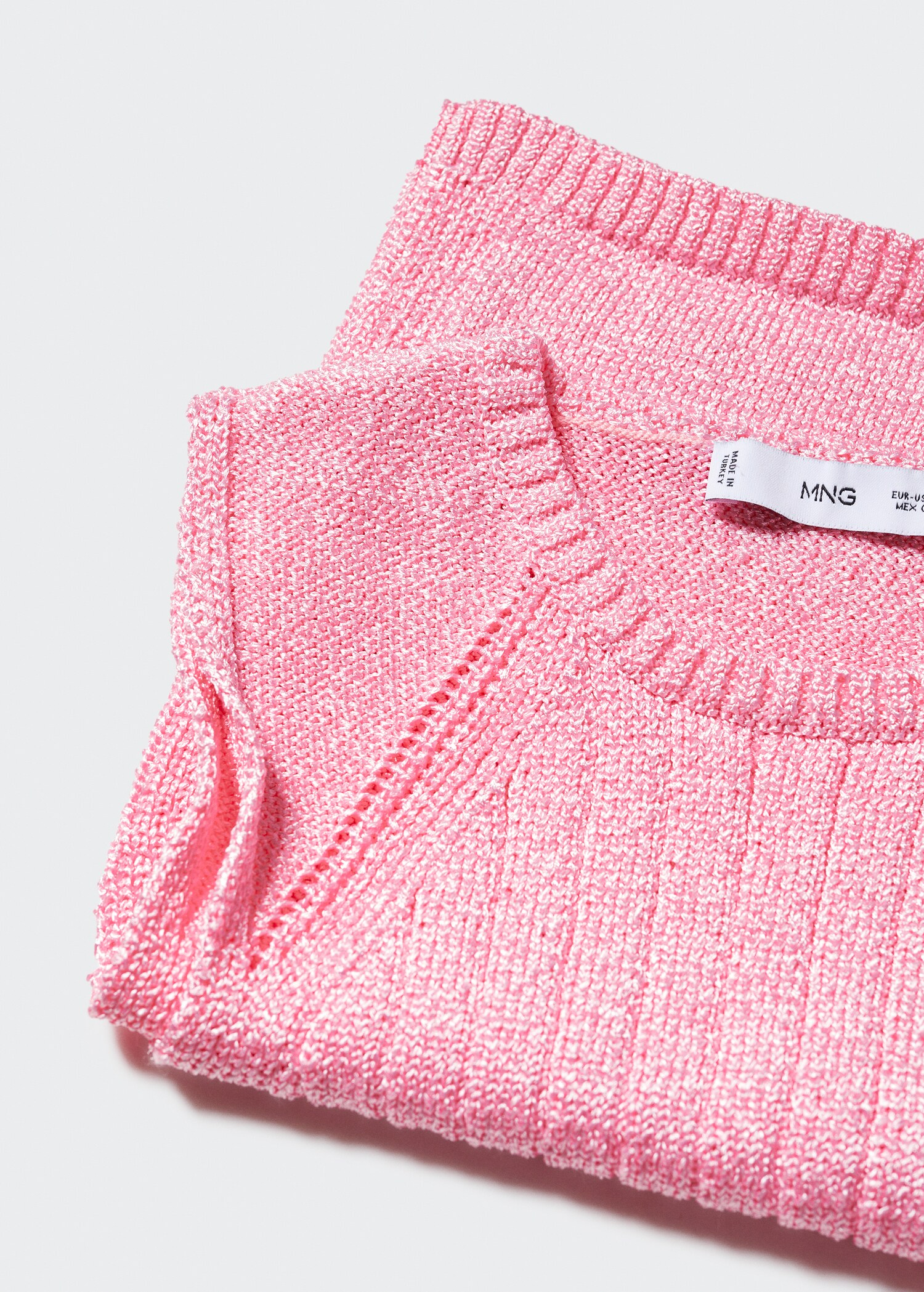 Ribbed knit top - Details of the article 8