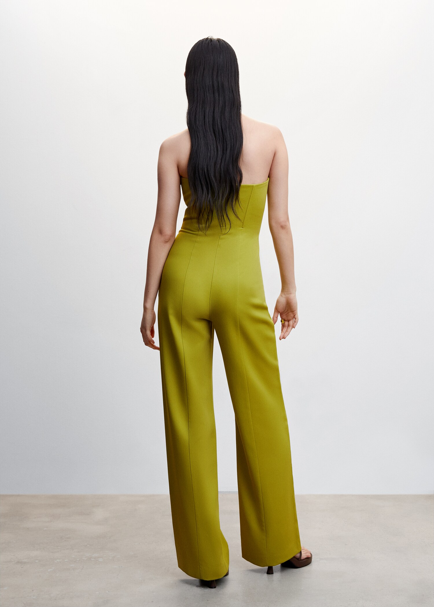 Strapless jumpsuit - Reverse of the article
