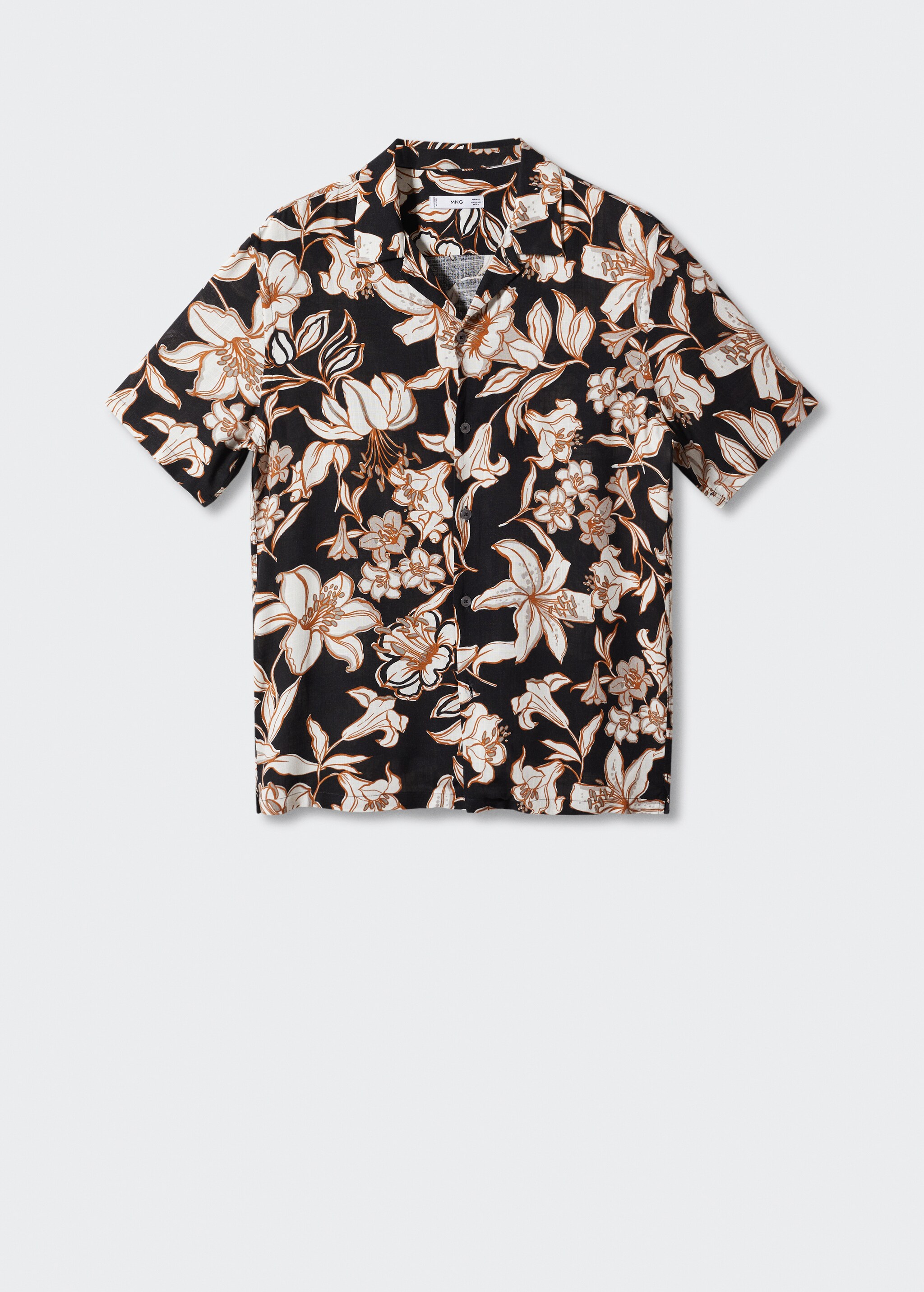 Regular Fit-Hemd mit Hawaiiprint - Artikel ohne Model