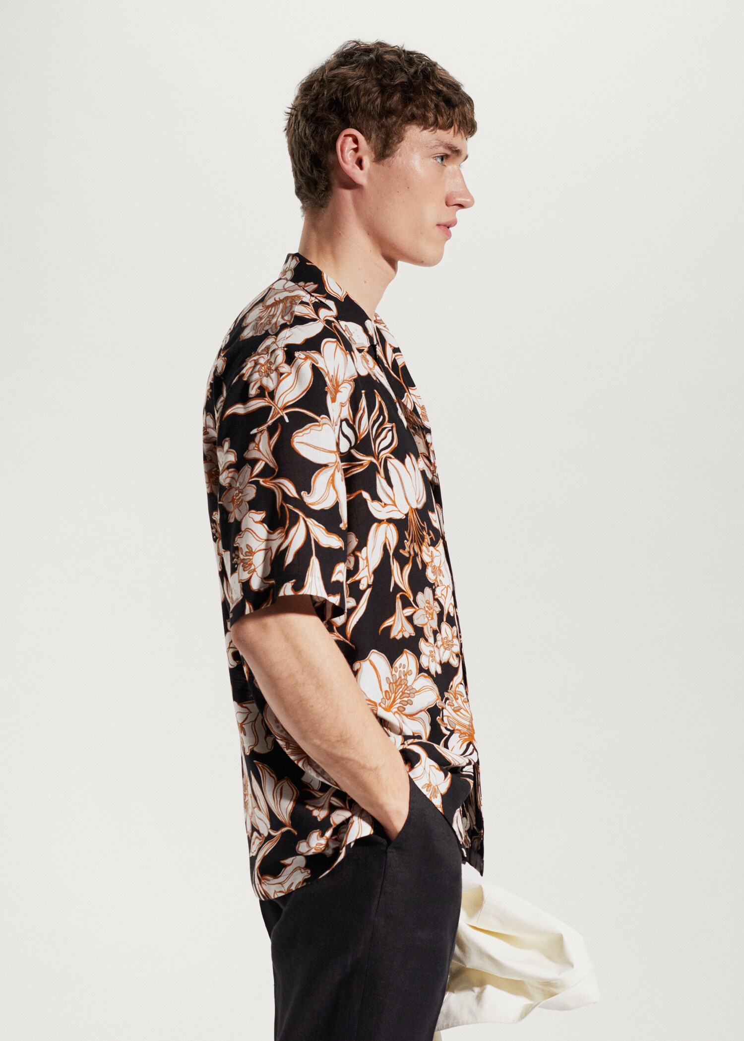 Regular Fit-Hemd mit Hawaiiprint - Detail des Artikels 2