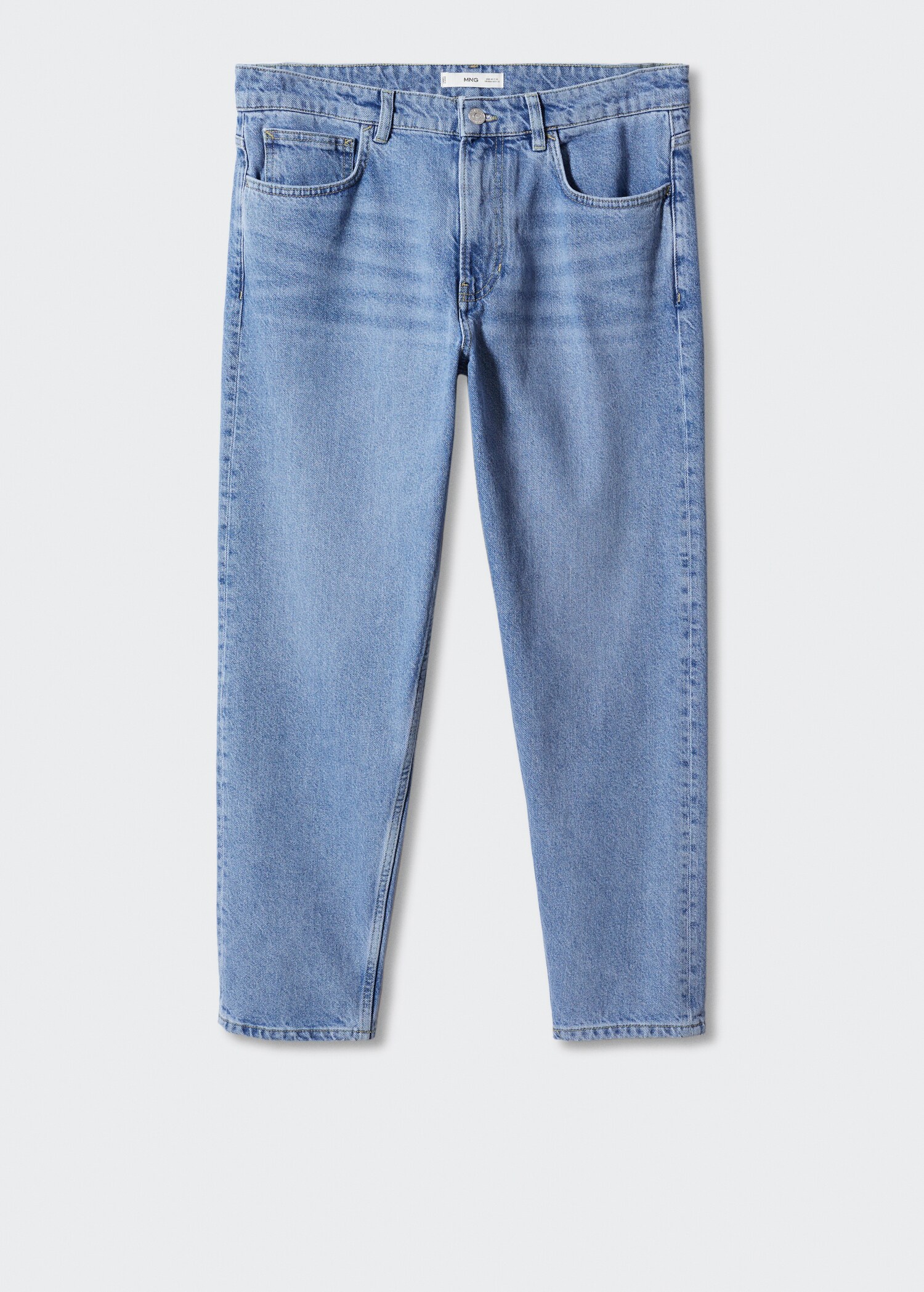 Inntilsittende jeans carrot-fit - Artikkel uten modell