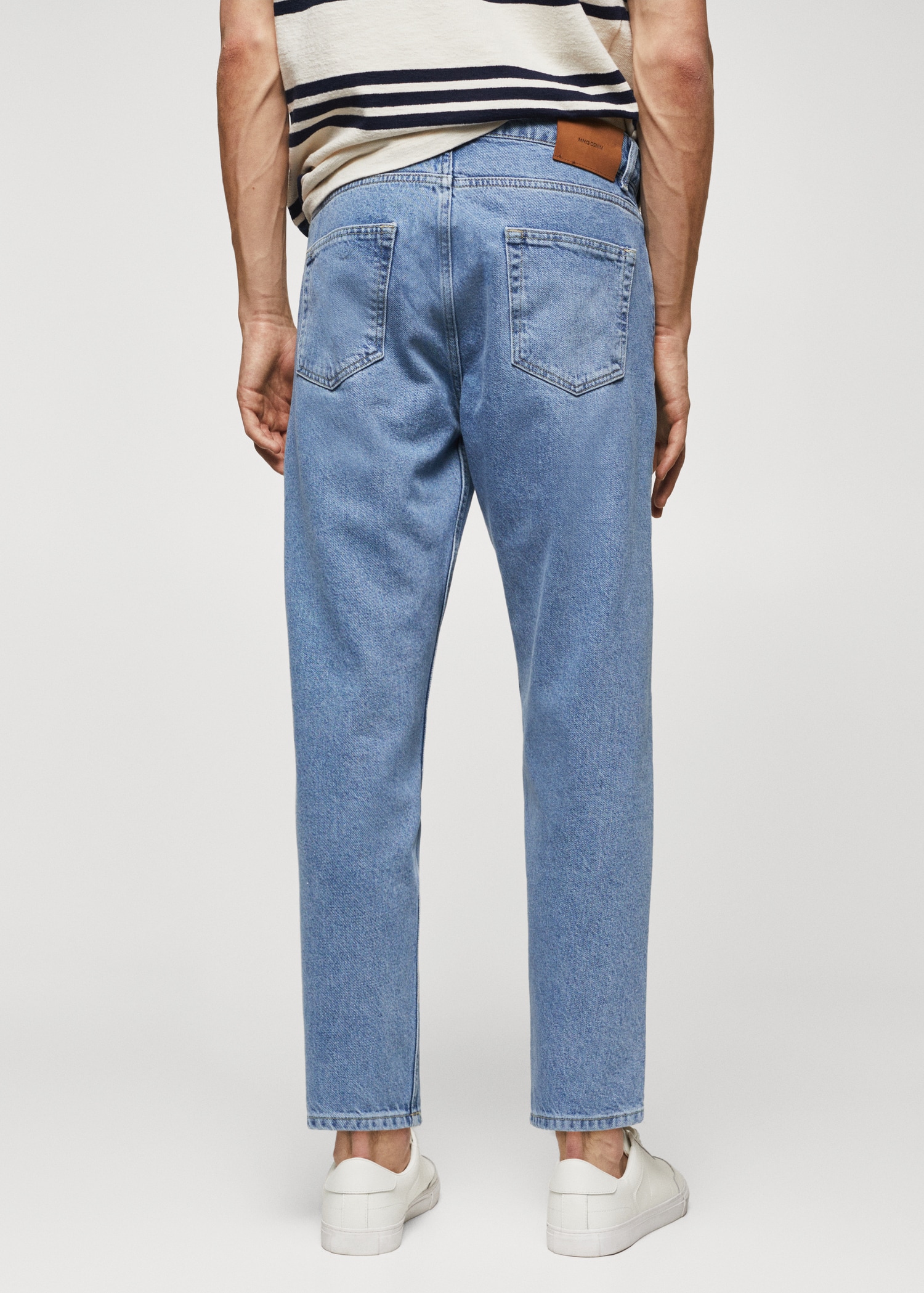 Pantalon Carrot Vaqueros Carrot Fit Jeans Carrot Fit Hombre MANGO