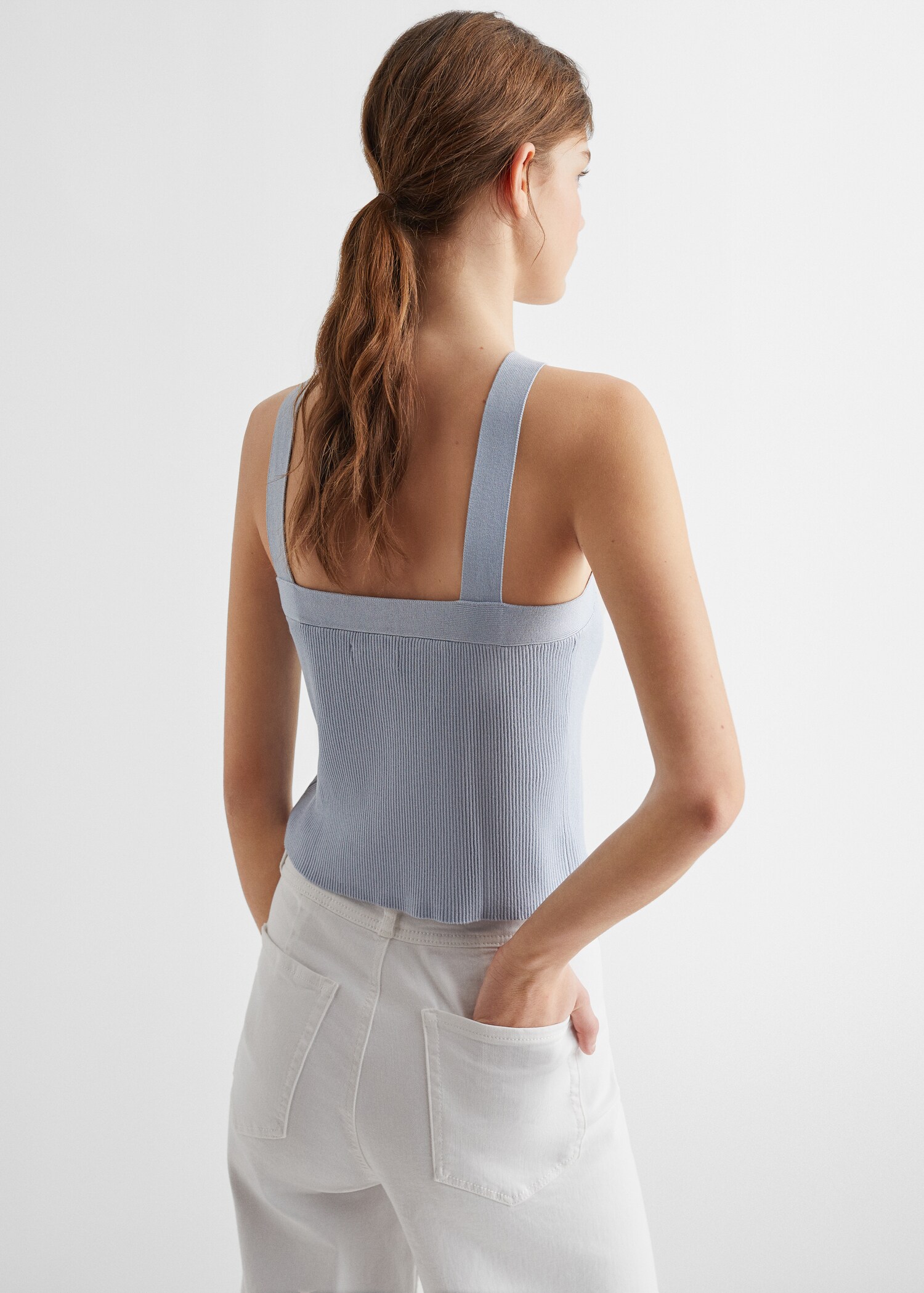 Crop top cache-cœur - Verso de l’article