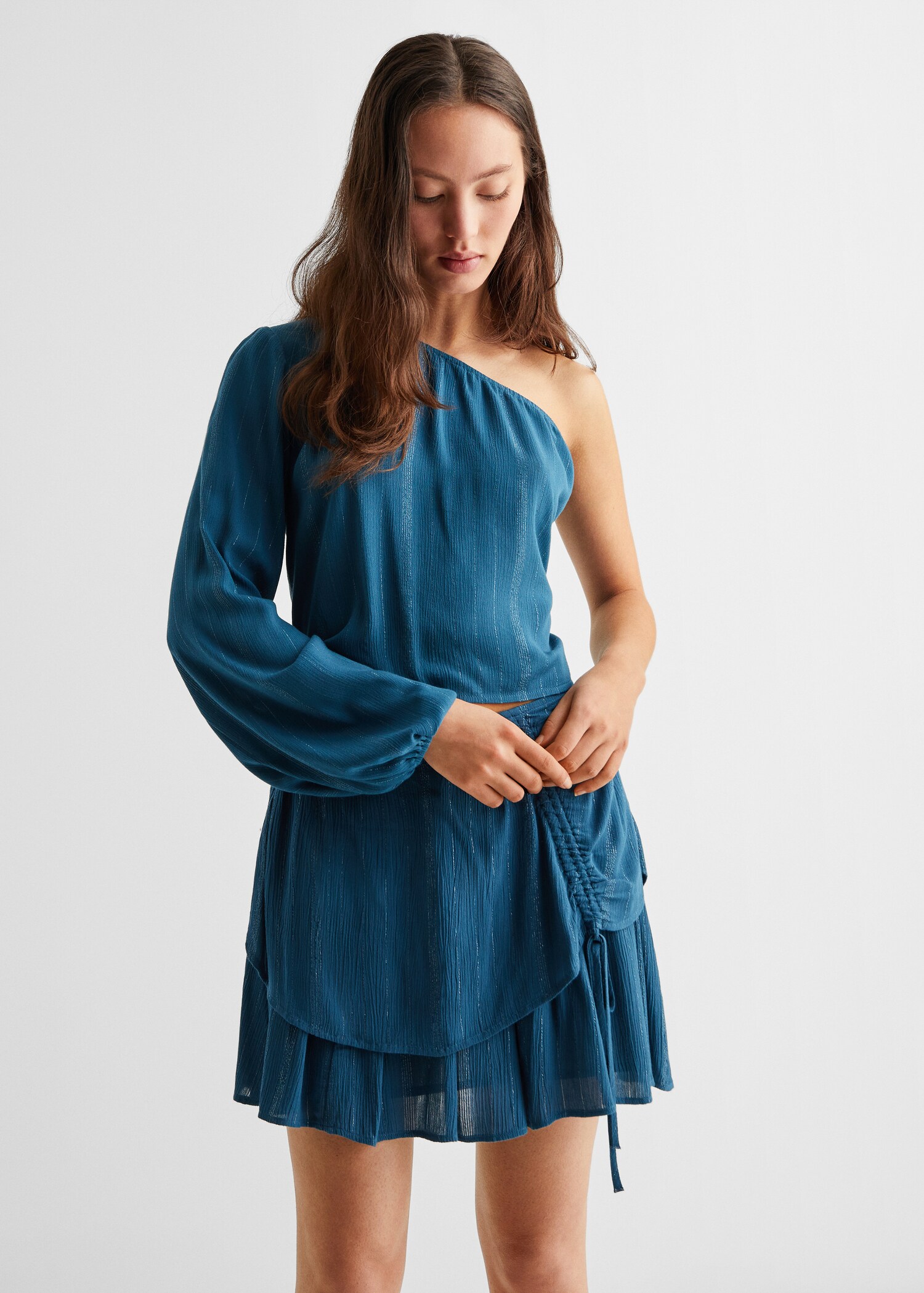 Asymmetrical blouse - Medium plane