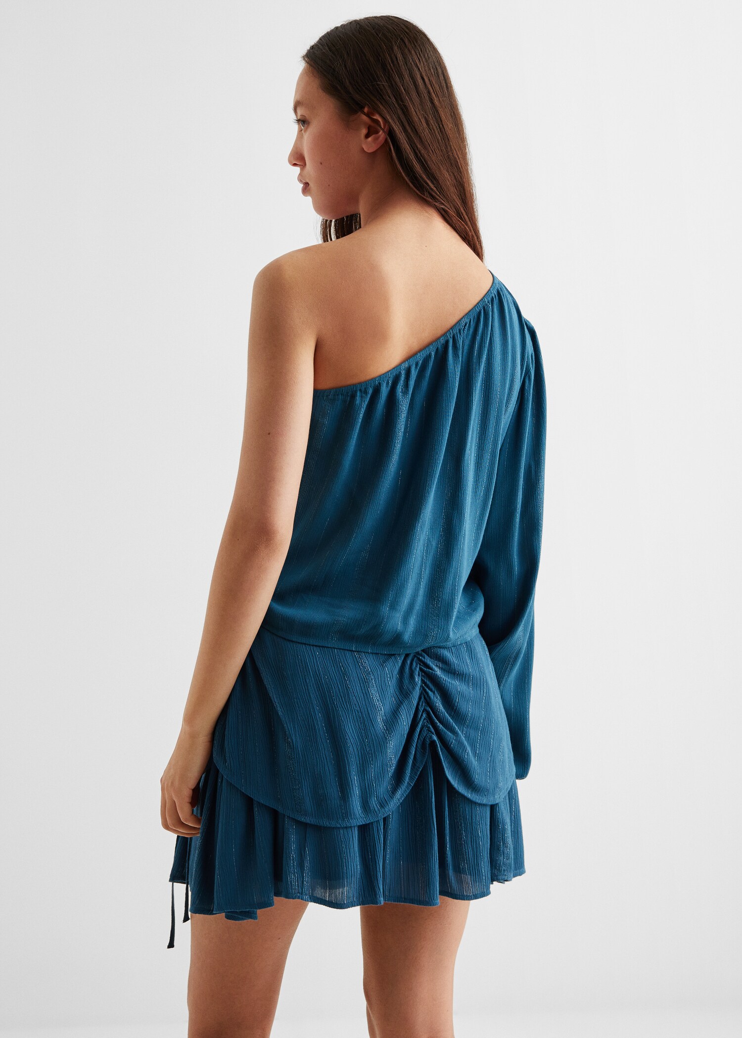 Asymmetrical blouse - Reverse of the article