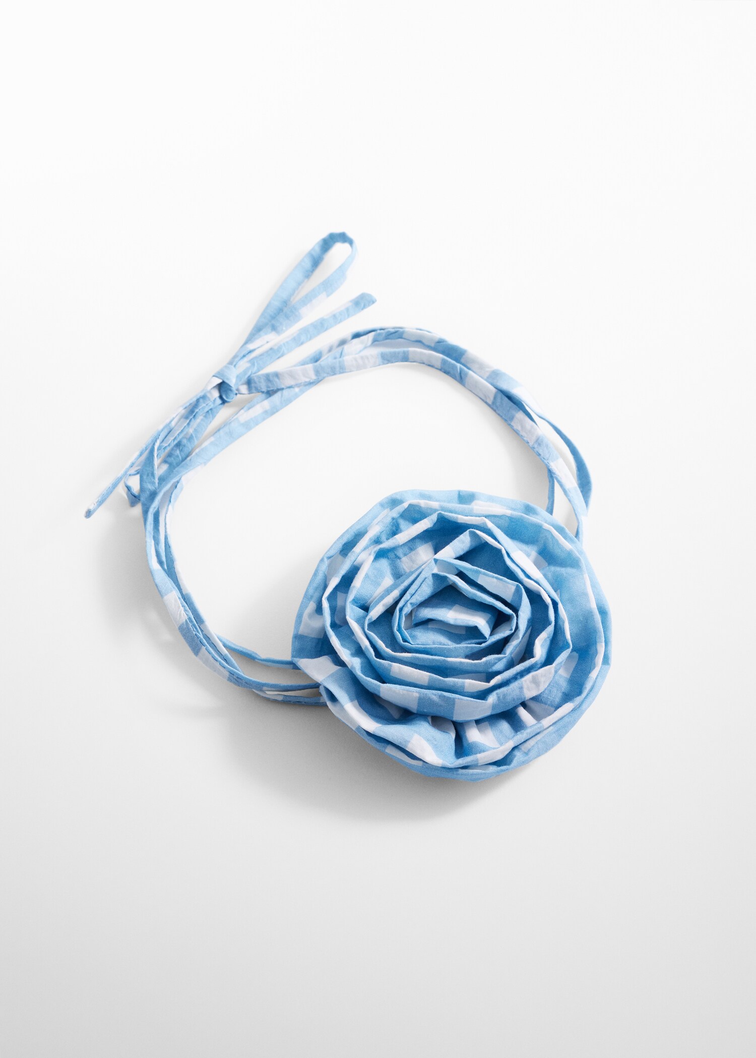 Printed flower choker - Article without model