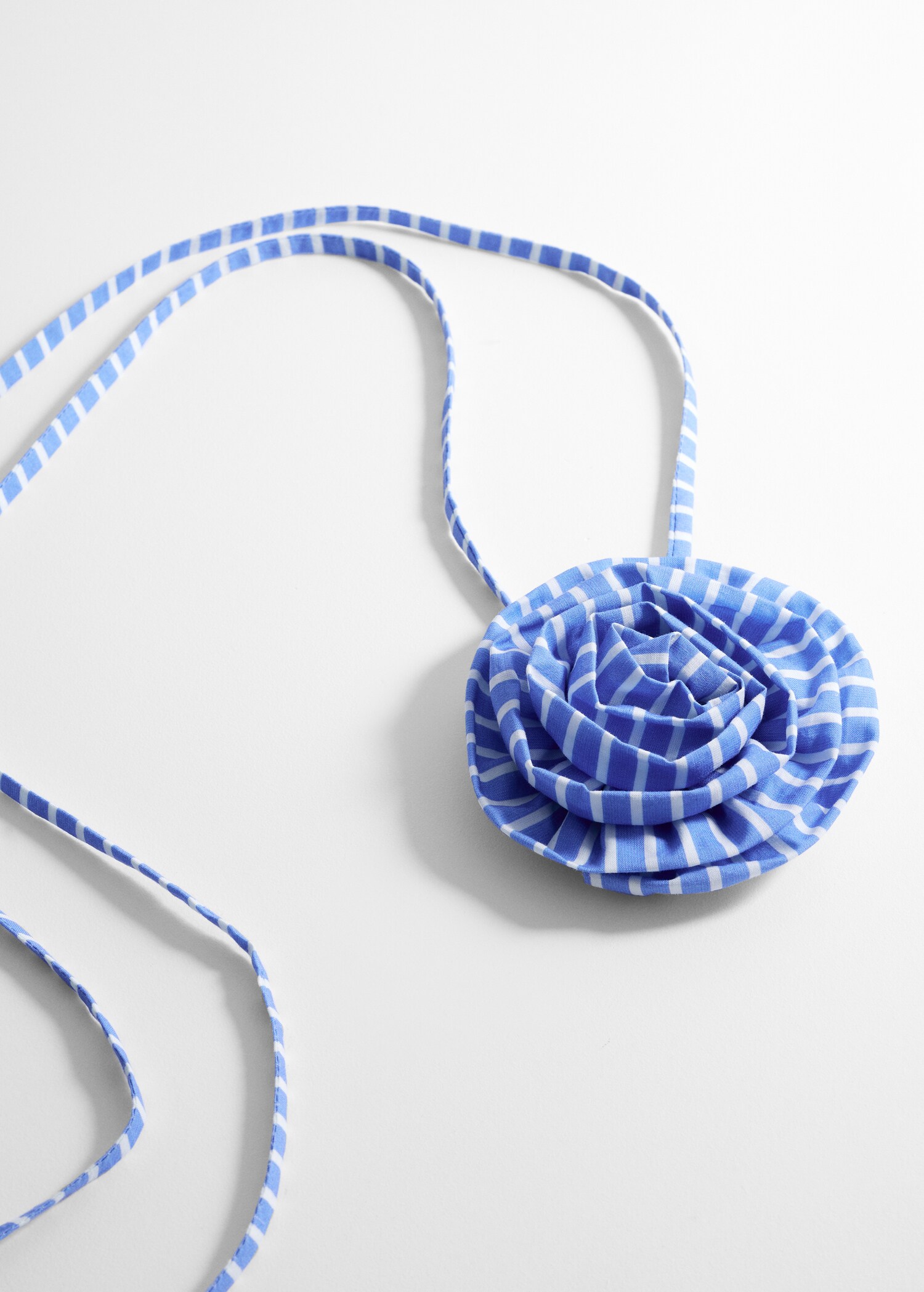 Printed flower choker - Medium plane