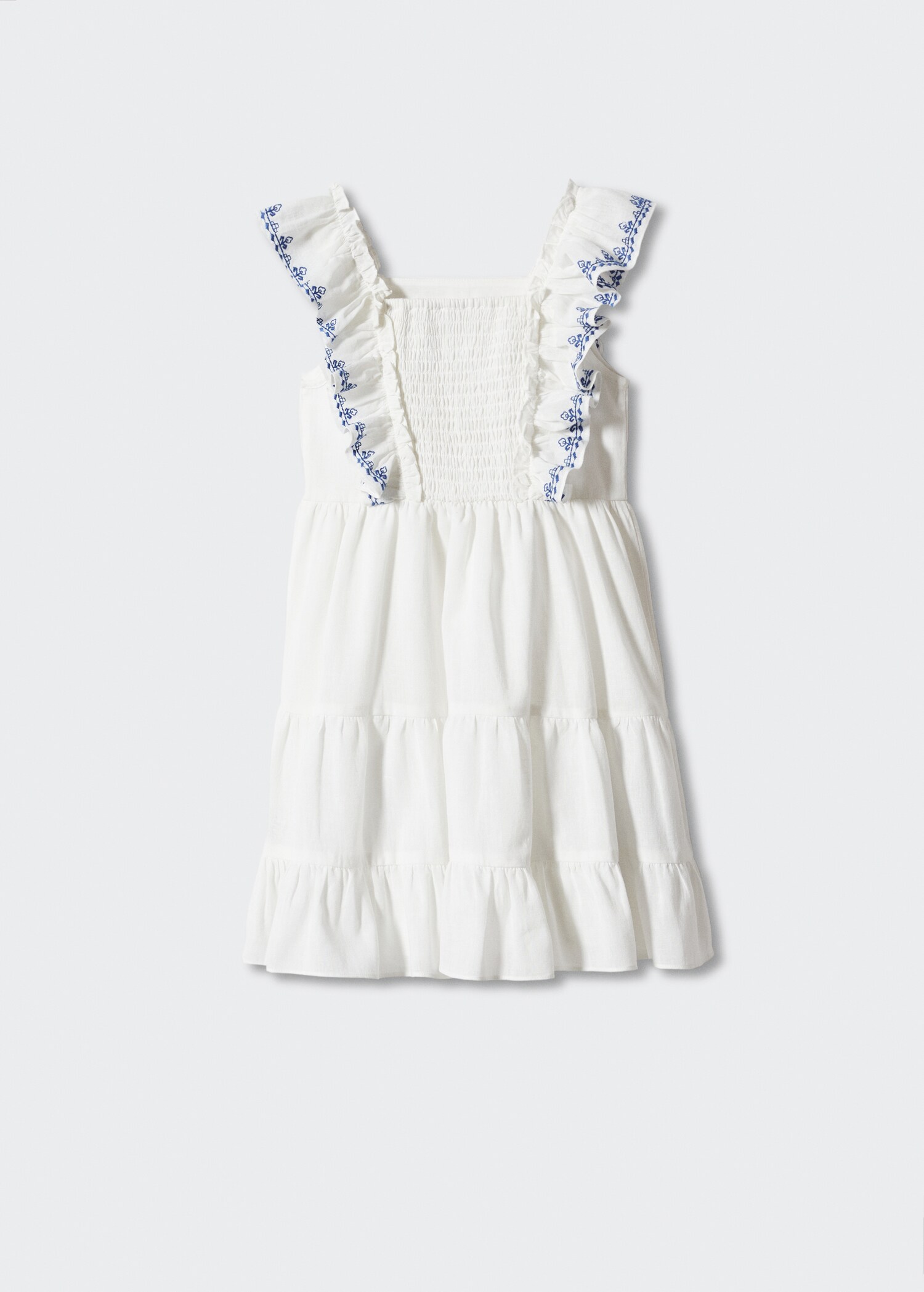 Robe lin volantée - Verso de l’article