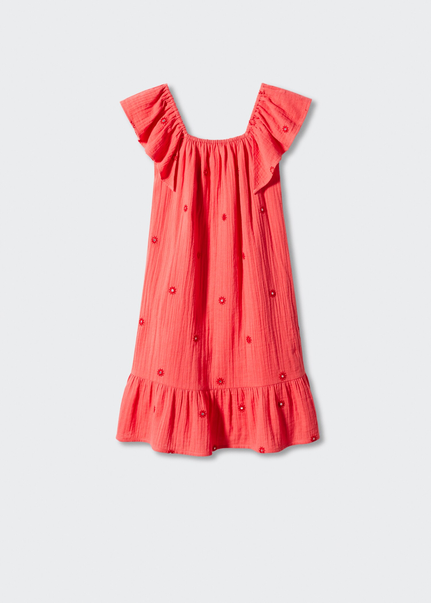 Bedrucktes Rüschenkleid - Artikel ohne Model