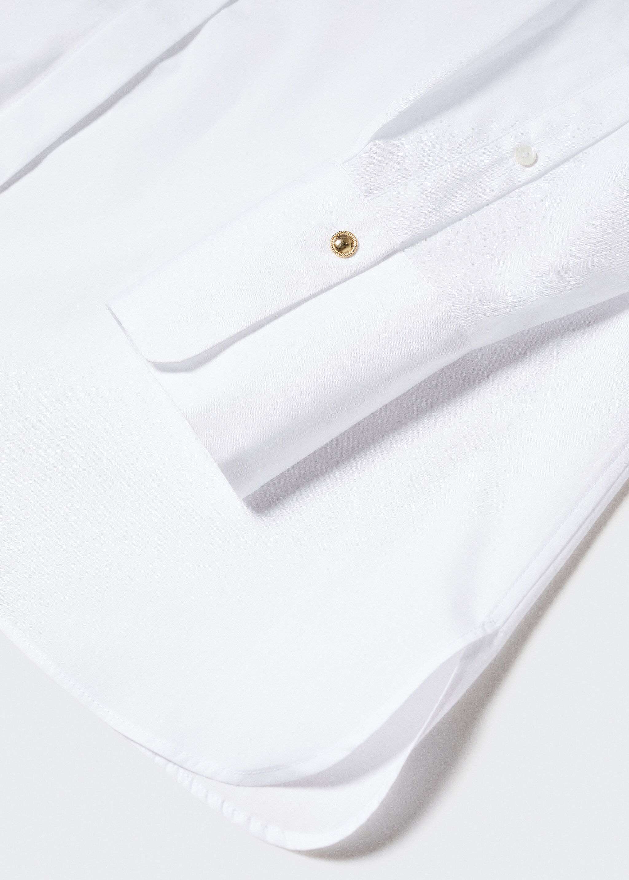 Oversize cotton shirt - Details of the article 8