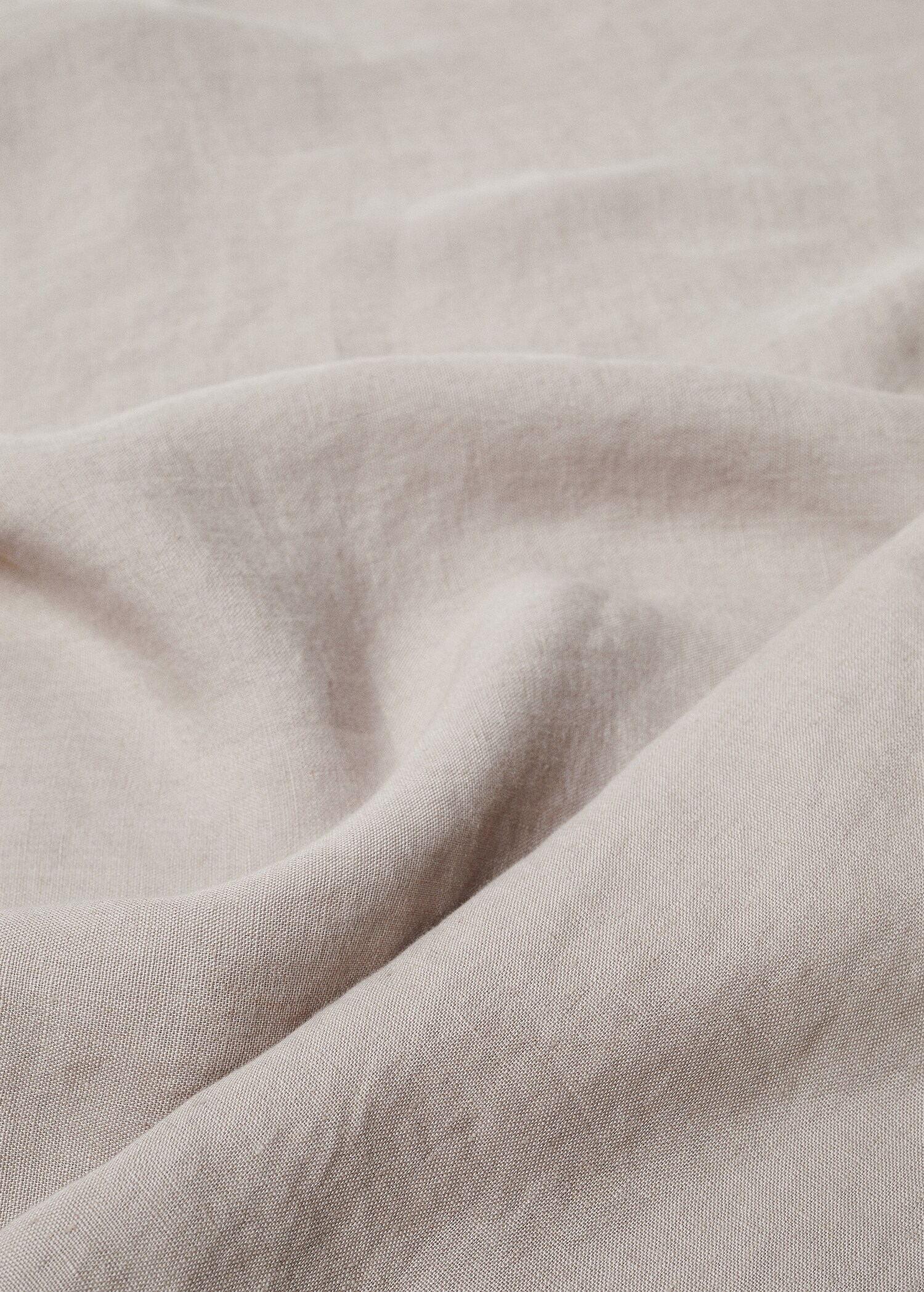 100% linen flat sheet Queen bed - Details of the article 3
