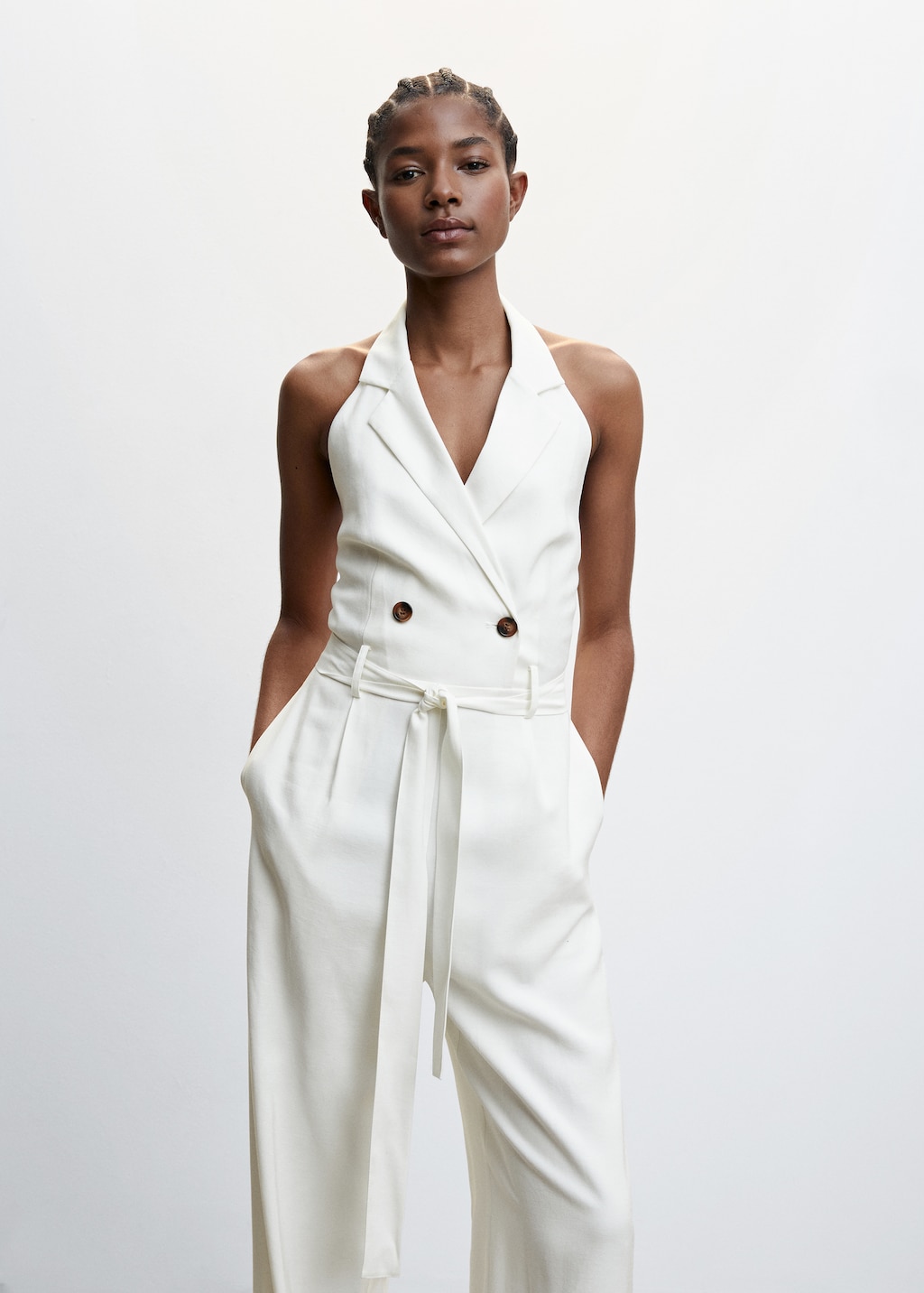 Jumpsuit mango outlet on sale