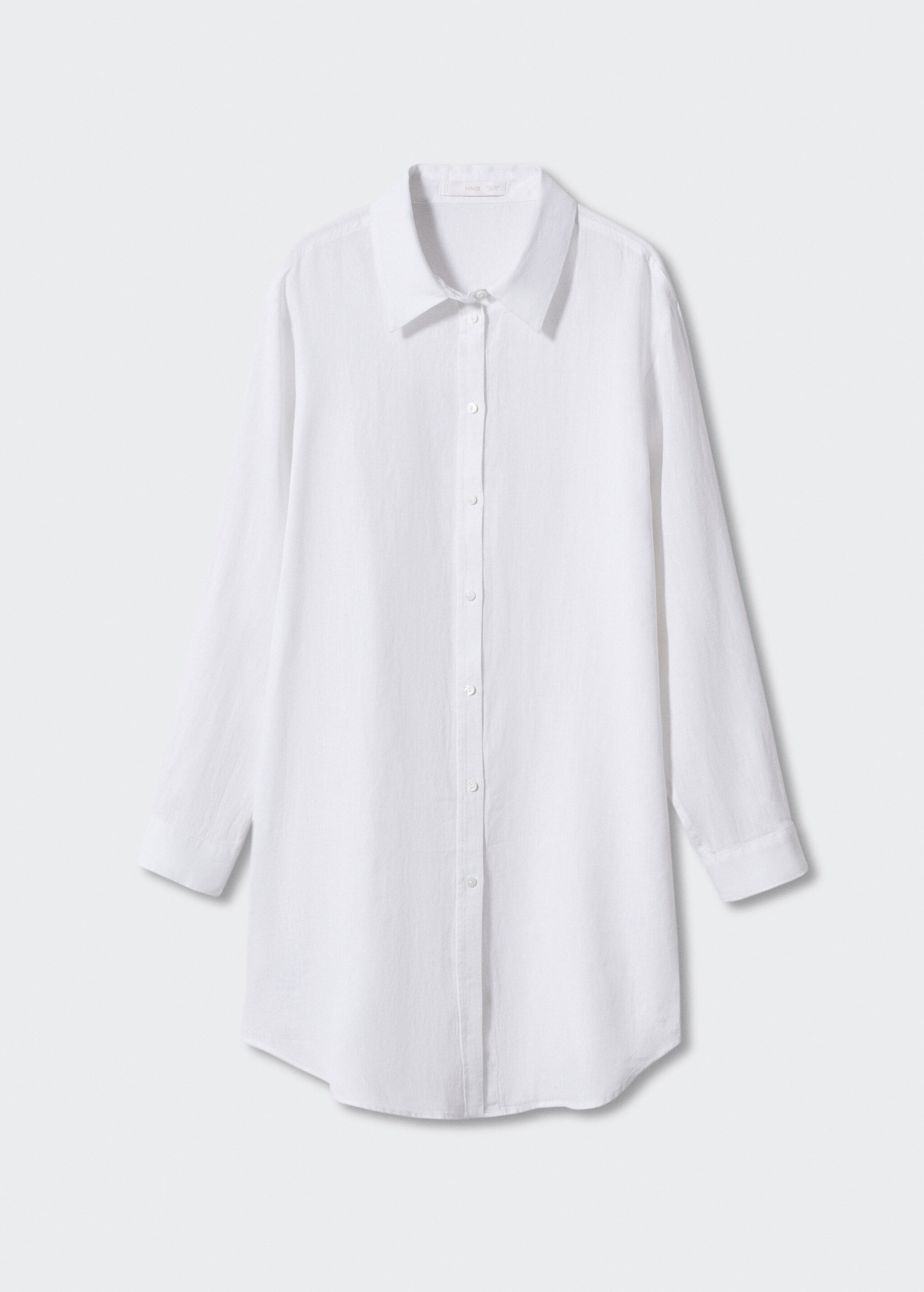 Camisa lino oversize - Artículo sin modelo