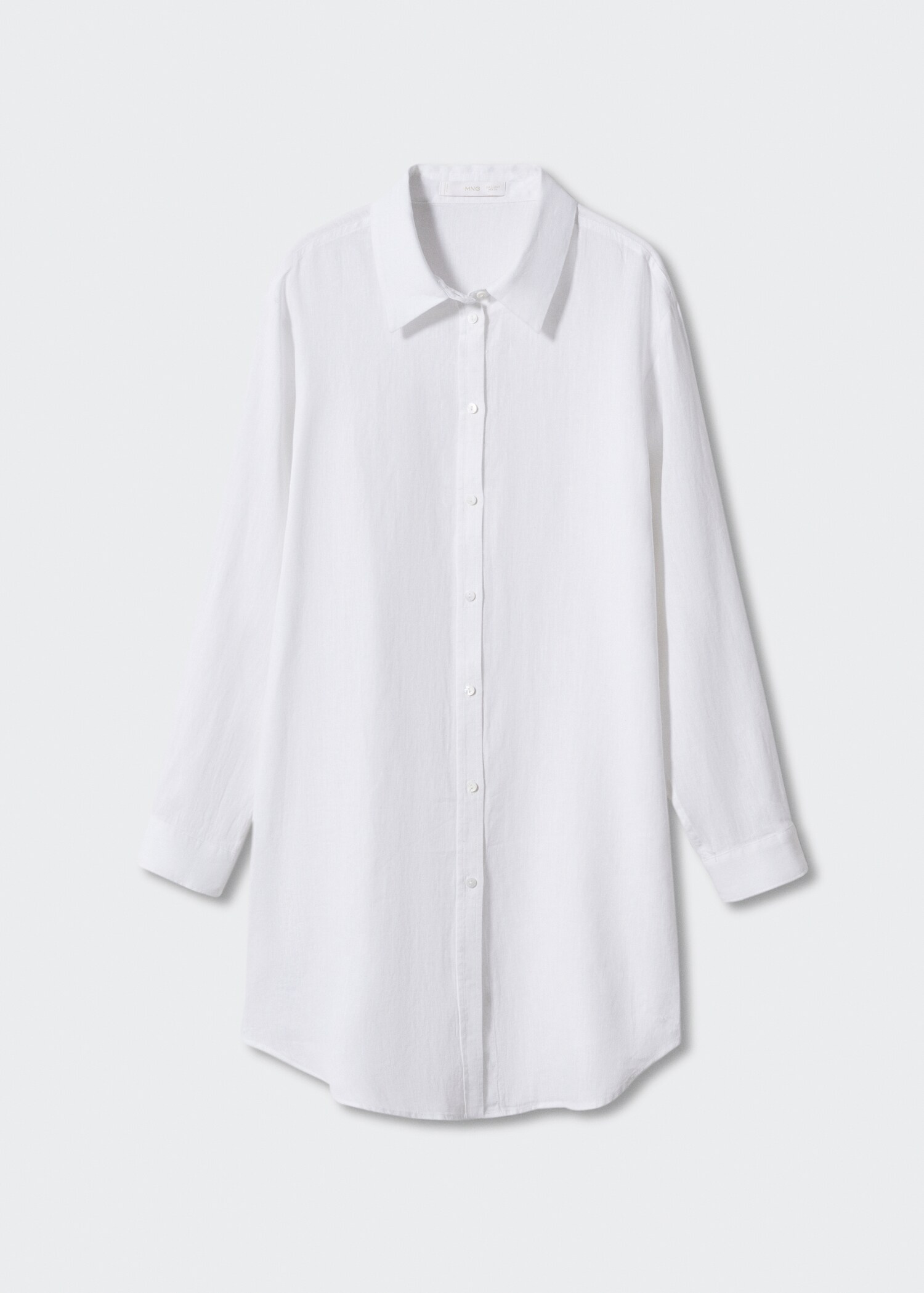 Chemise lin oversize - Article sans modèle