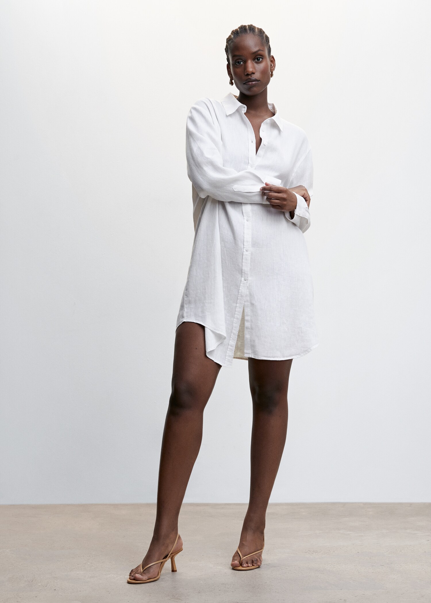 Chemise lin oversize - Détail de l'article 3