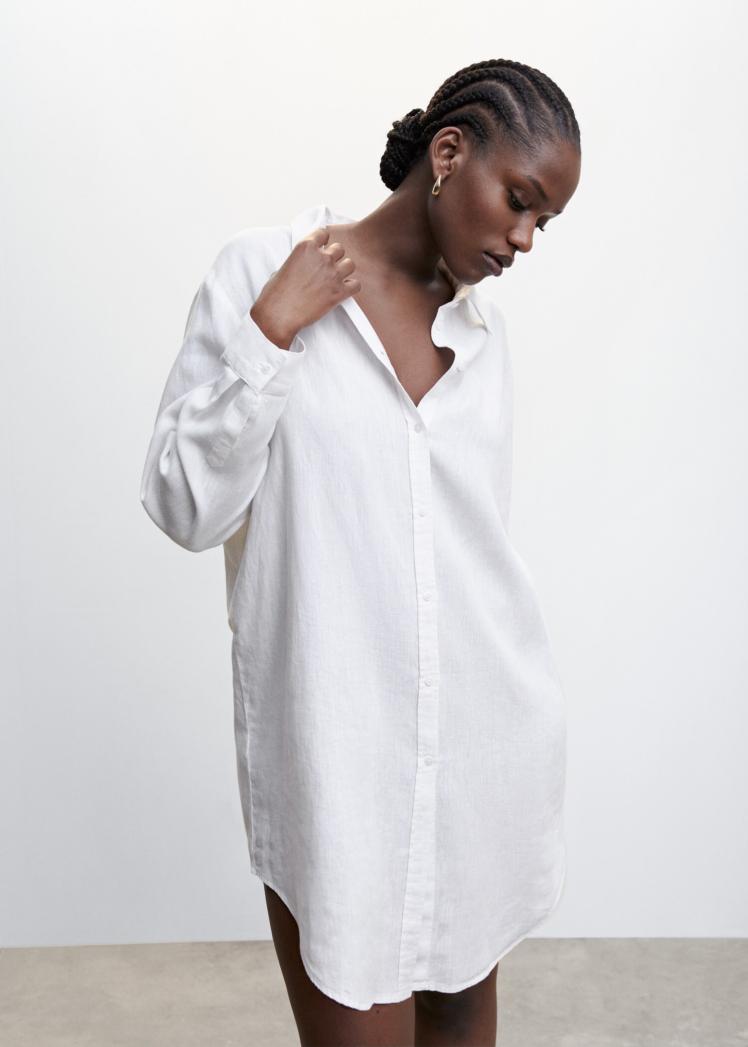Chemise lin oversize - Détail de l'article 5