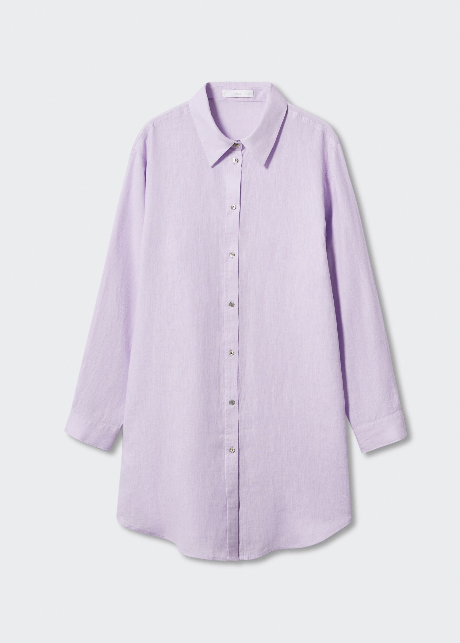 Chemise lin oversize - Article sans modèle