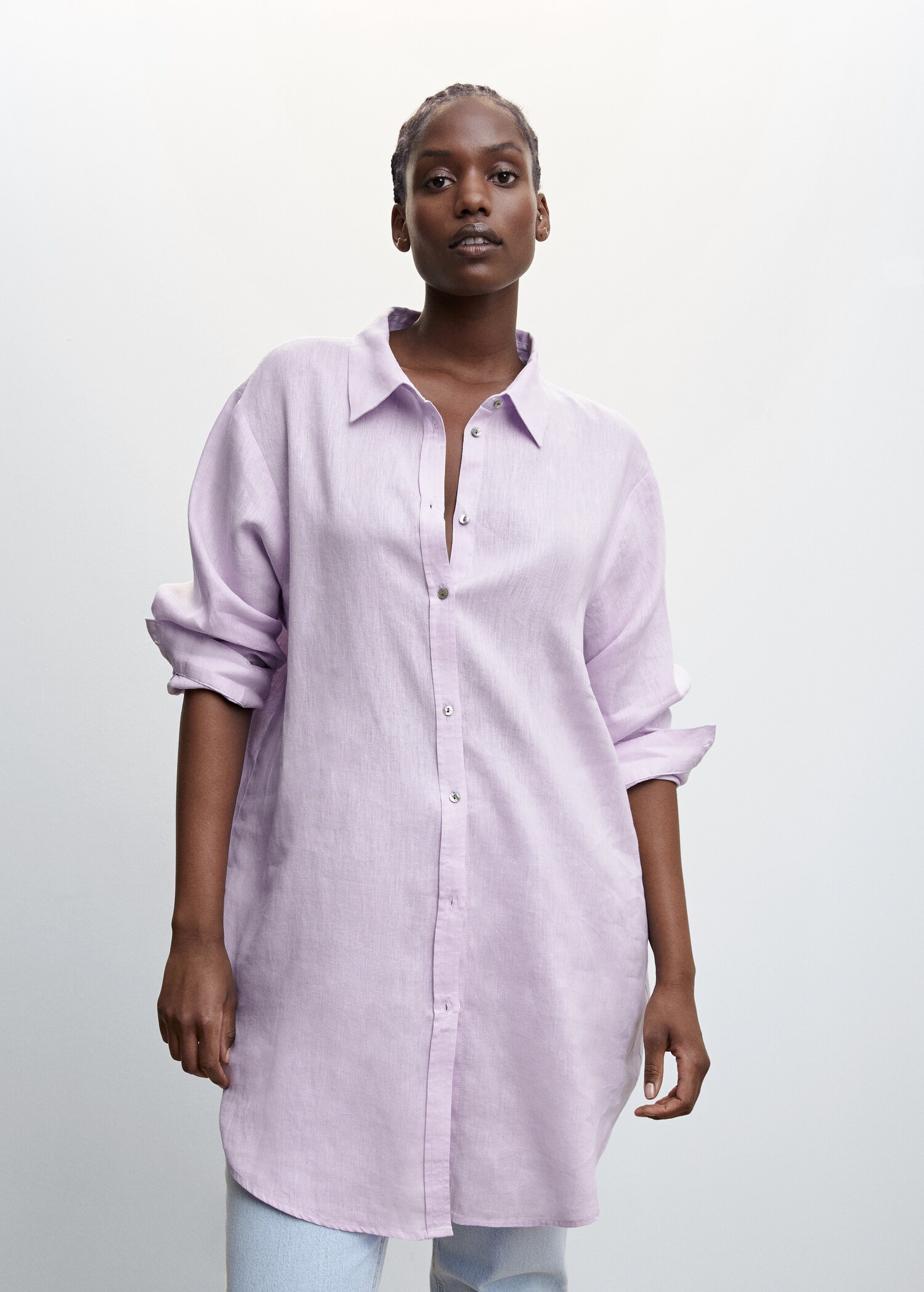 Chemise lin oversize - Détail de l'article 5