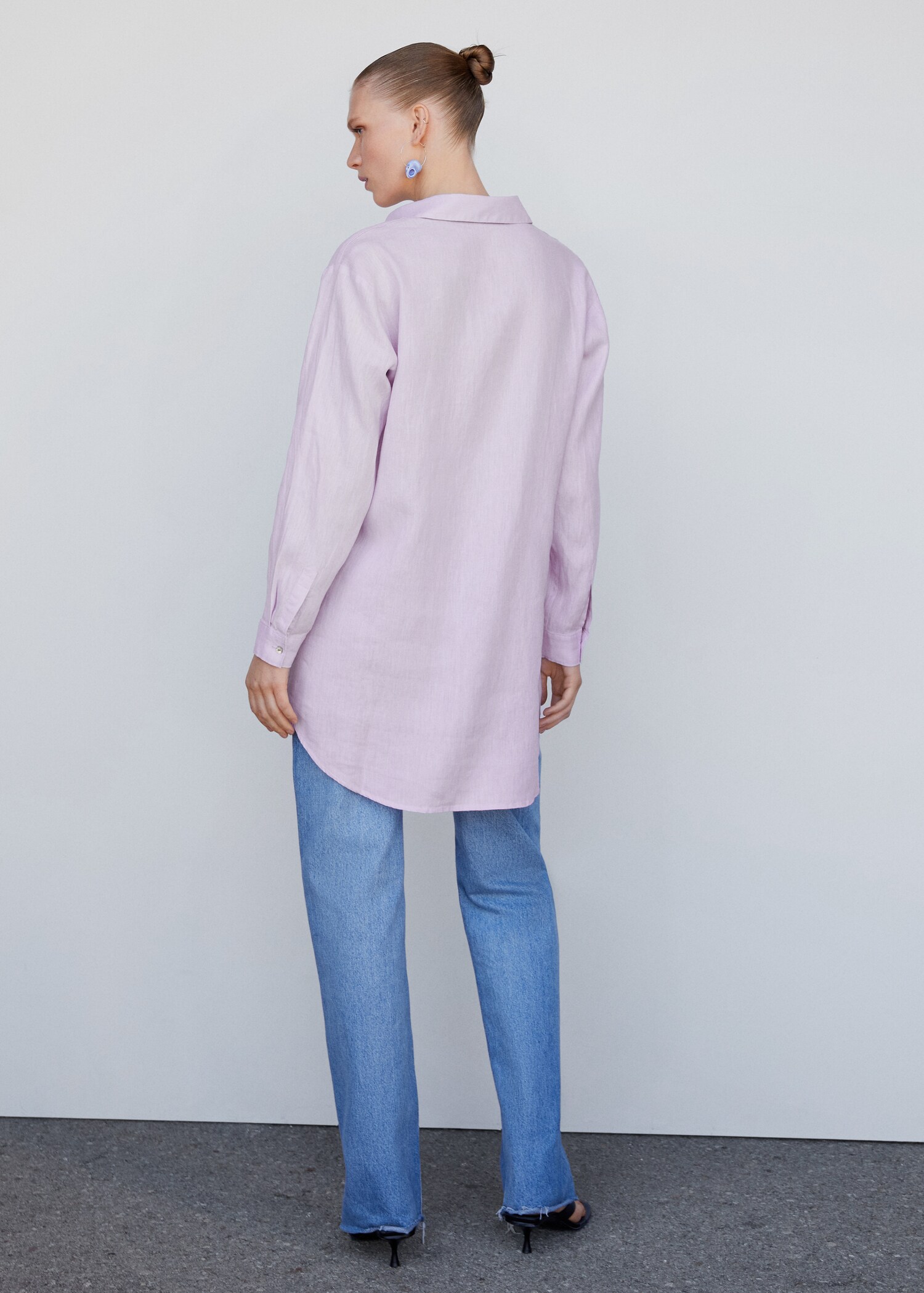 Chemise lin oversize - Verso de l’article