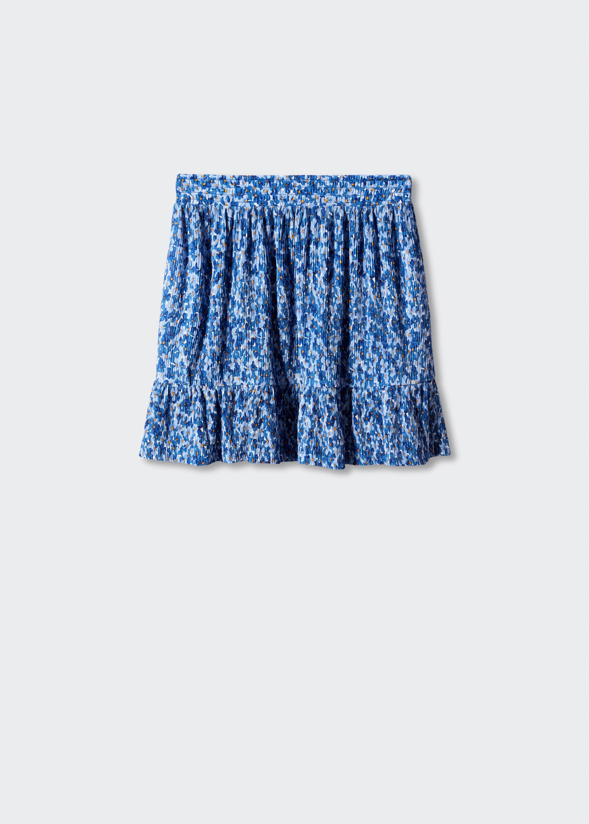Textured printed skirt - Article without model