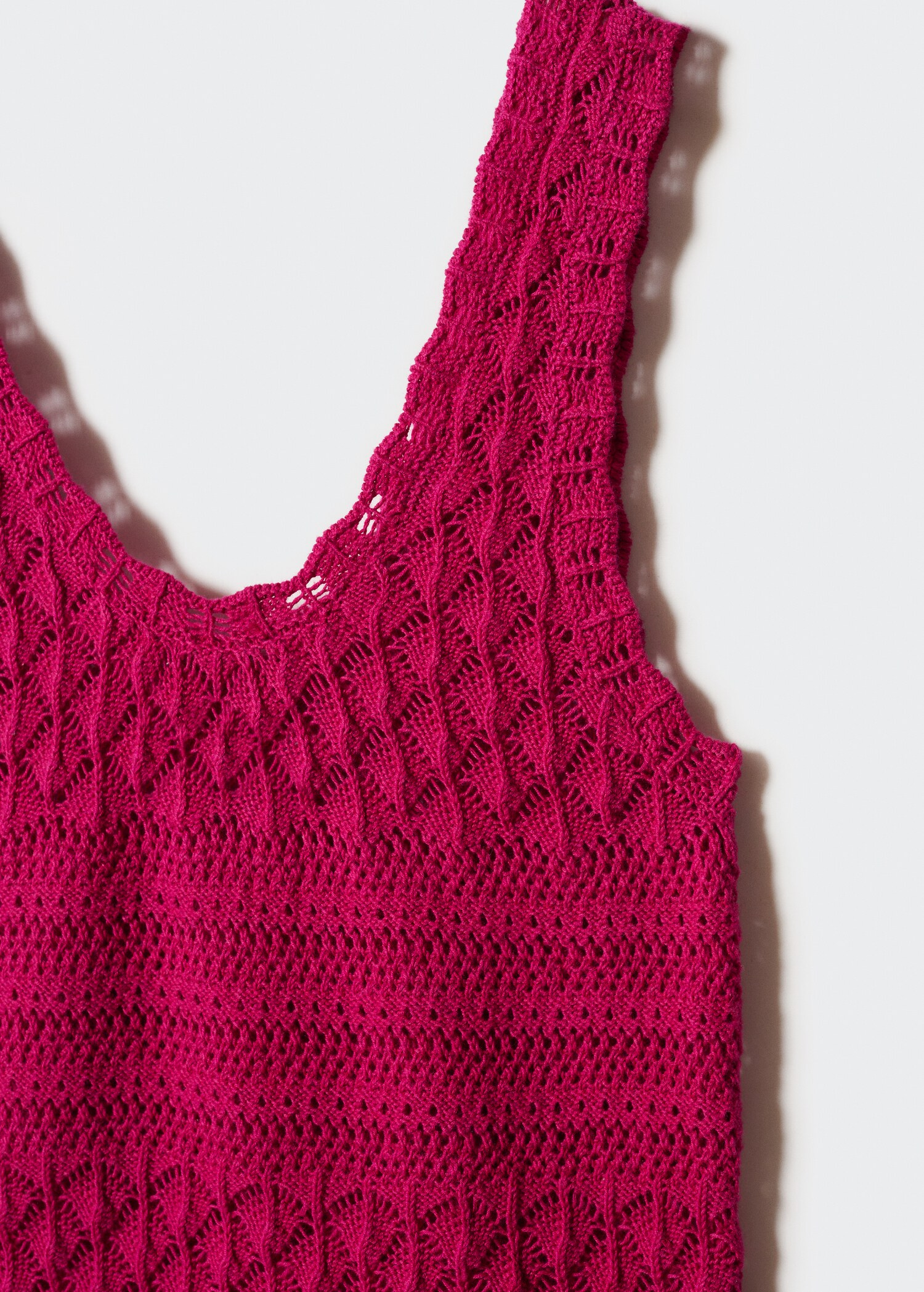 Openwork details knit top - Details of the article 8