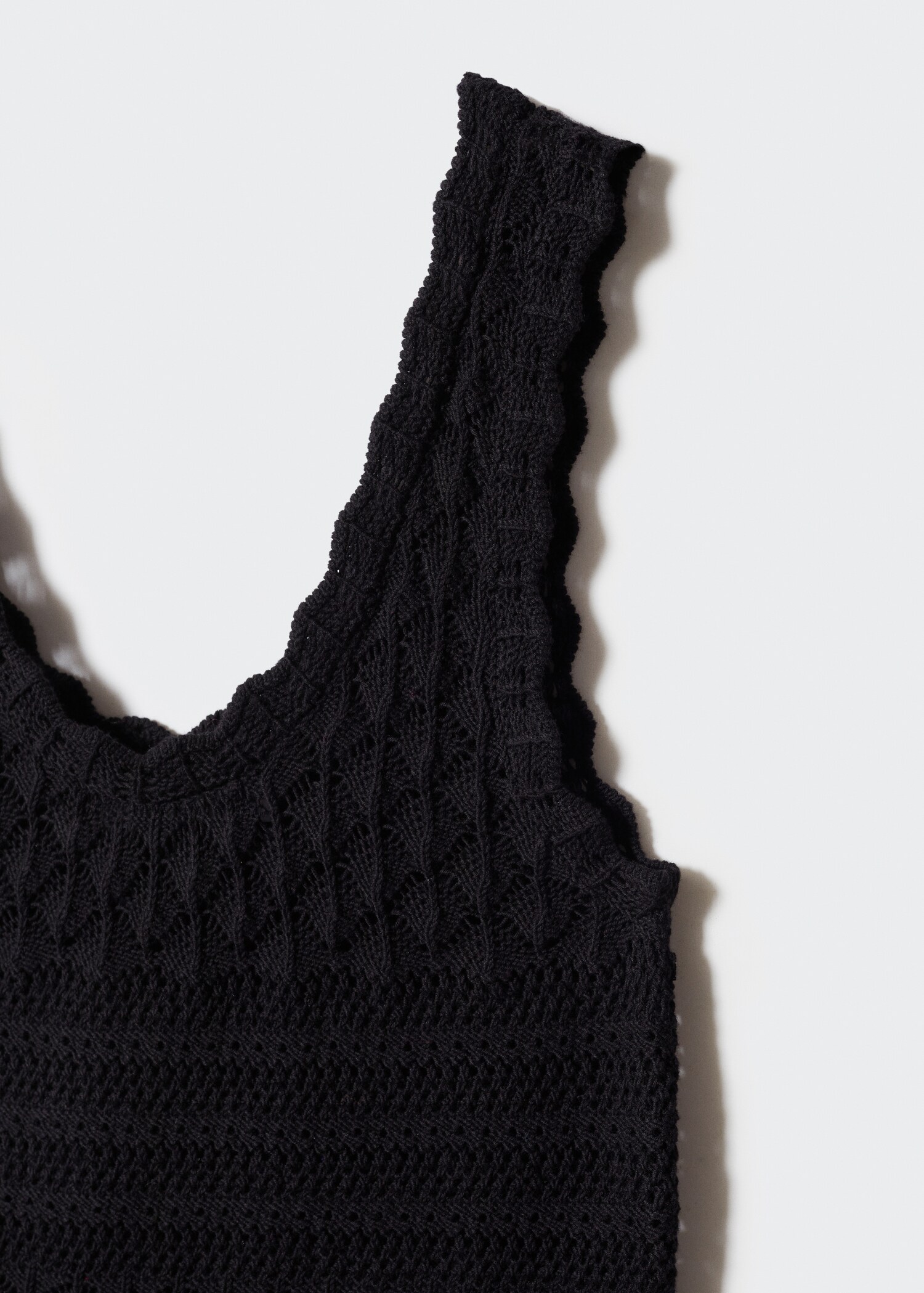 Openwork details knit top - Details of the article 8