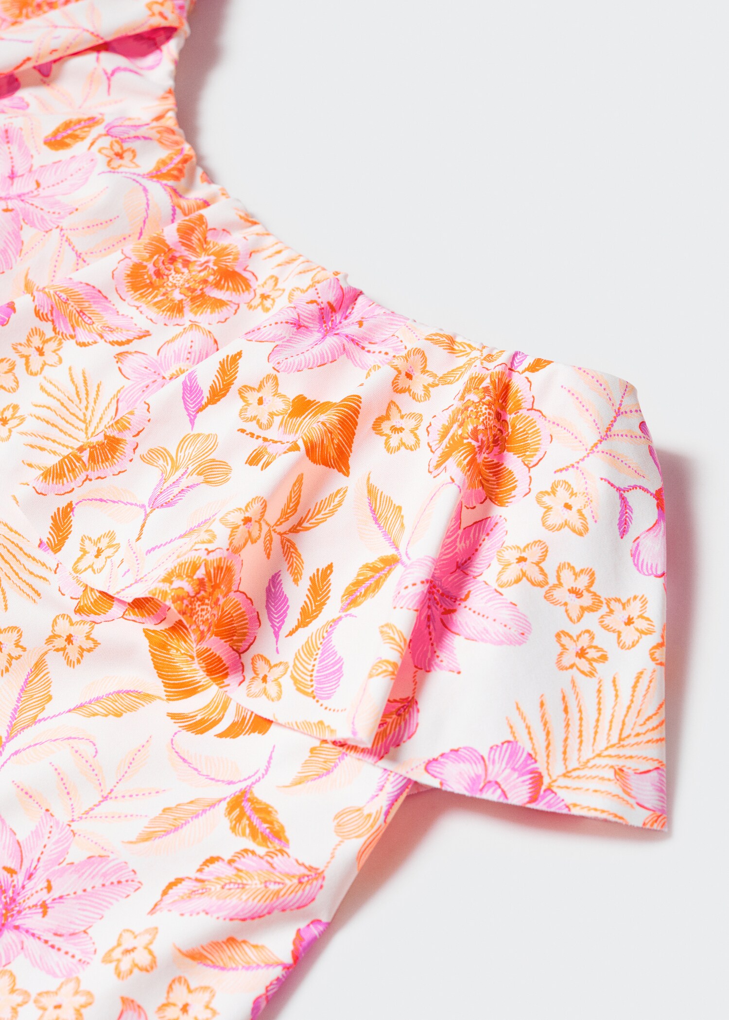 Maillot de bain imprimé floral volant - Détail de l'article 8
