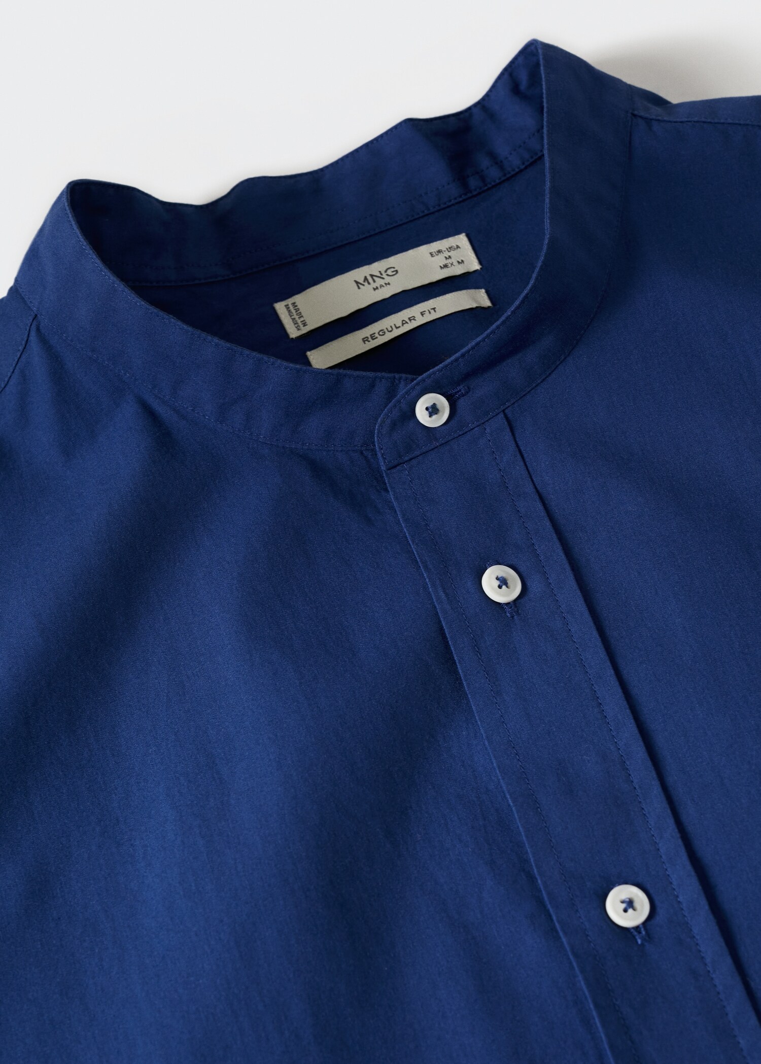 Camicia cotone collo coreana - Dettaglio dell'articolo 8