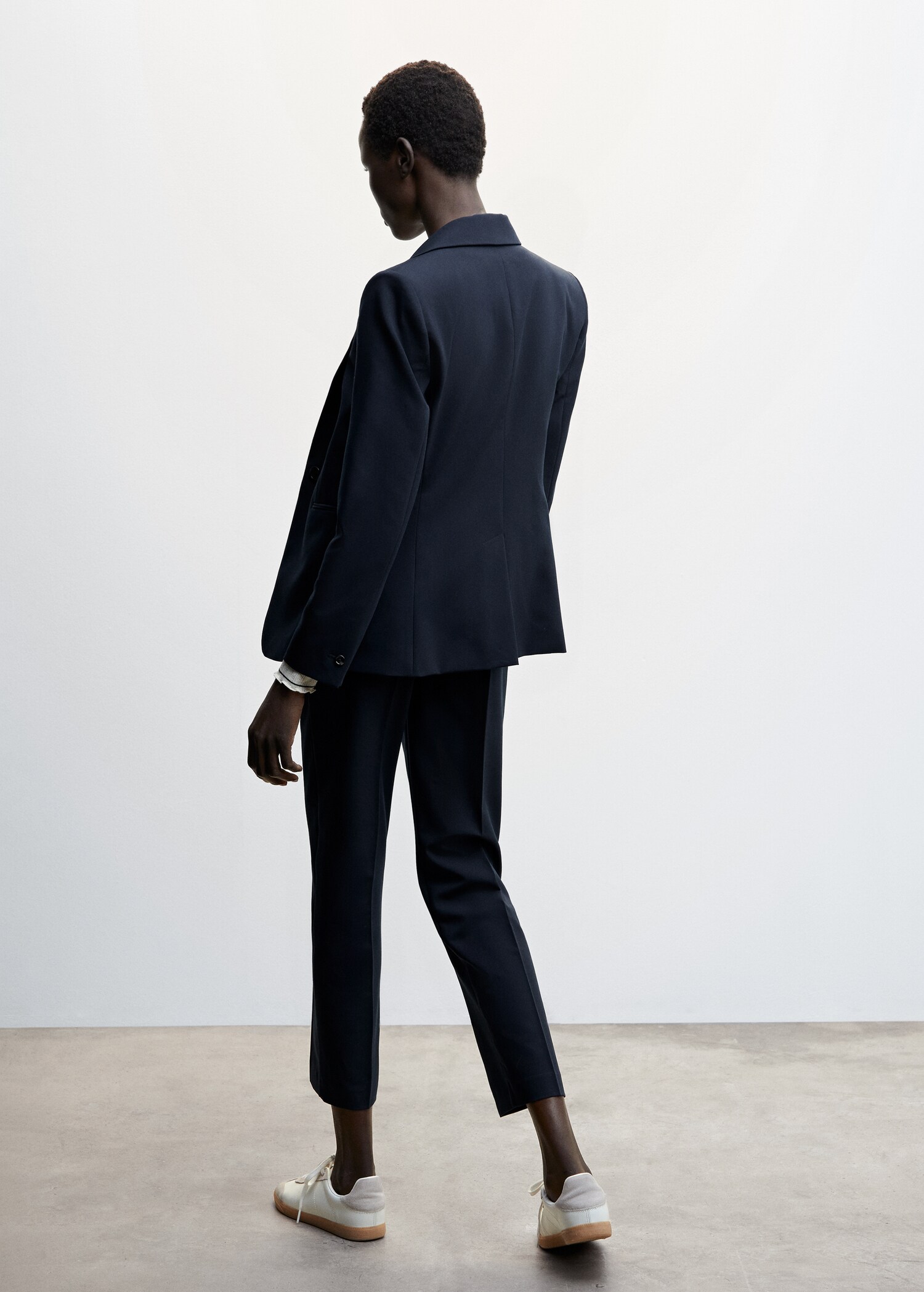 Fitted suit jacket - Reverse of the article