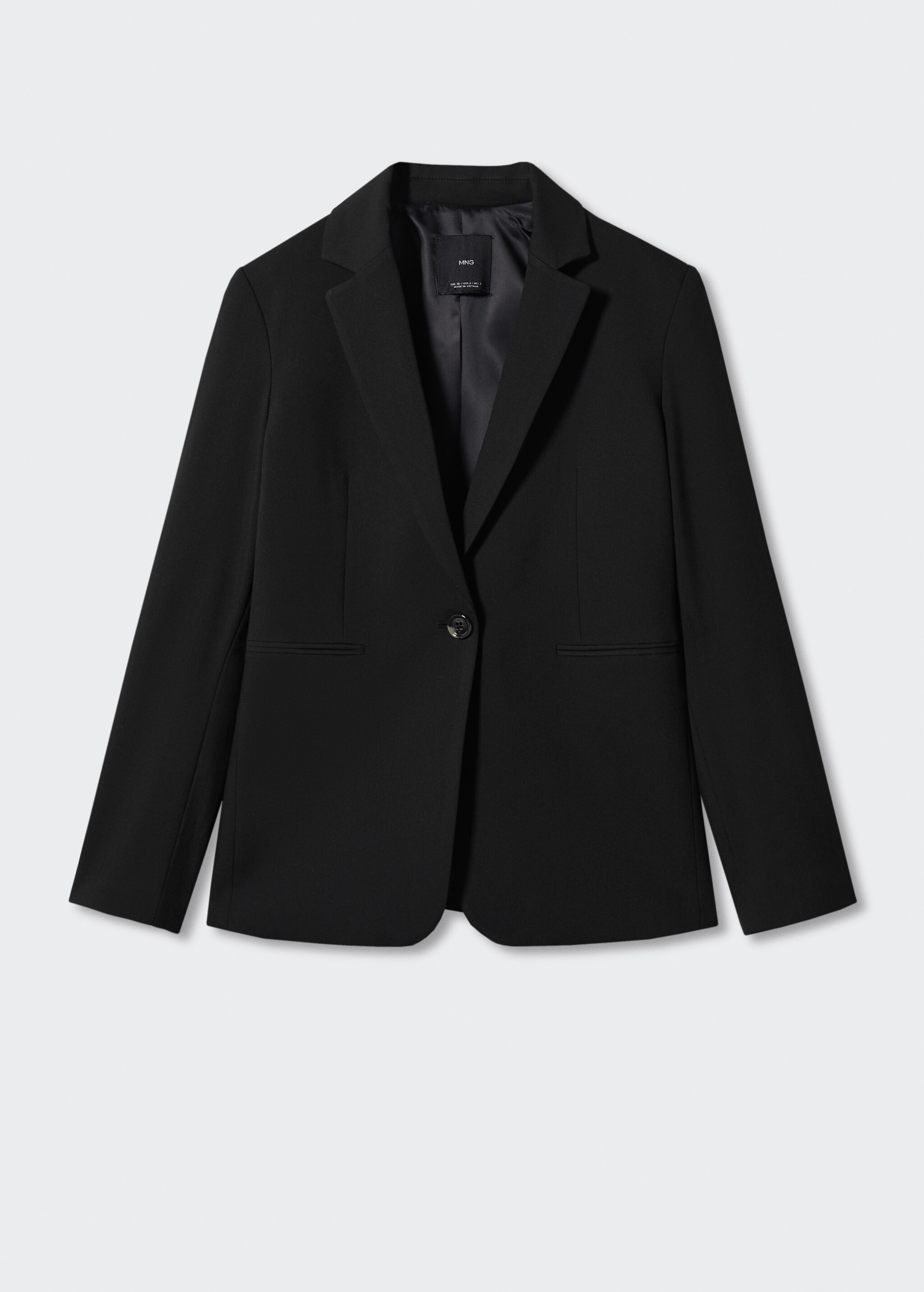 Fitted suit jacket - Article without model