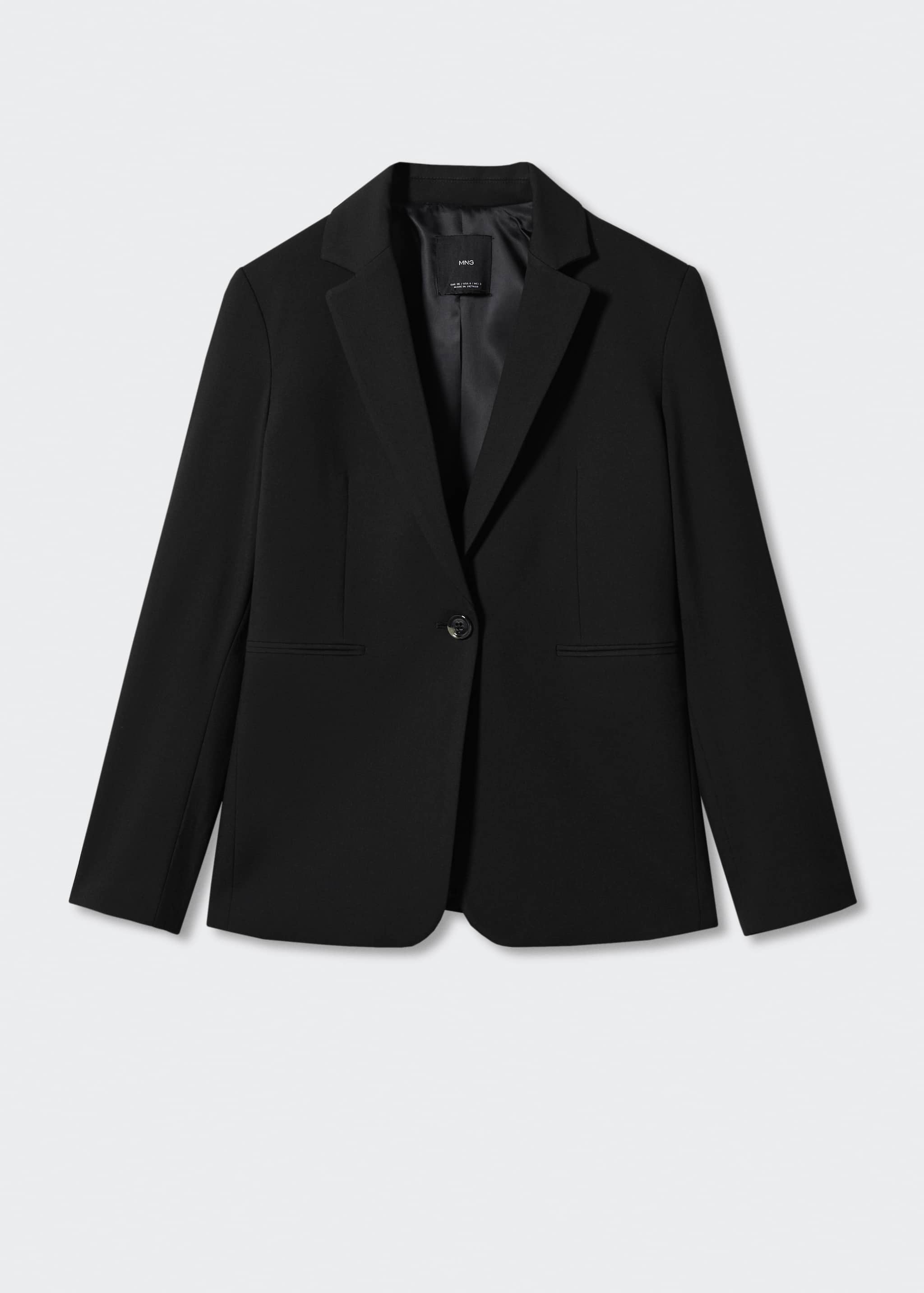 Fitted suit jacket - Article without model