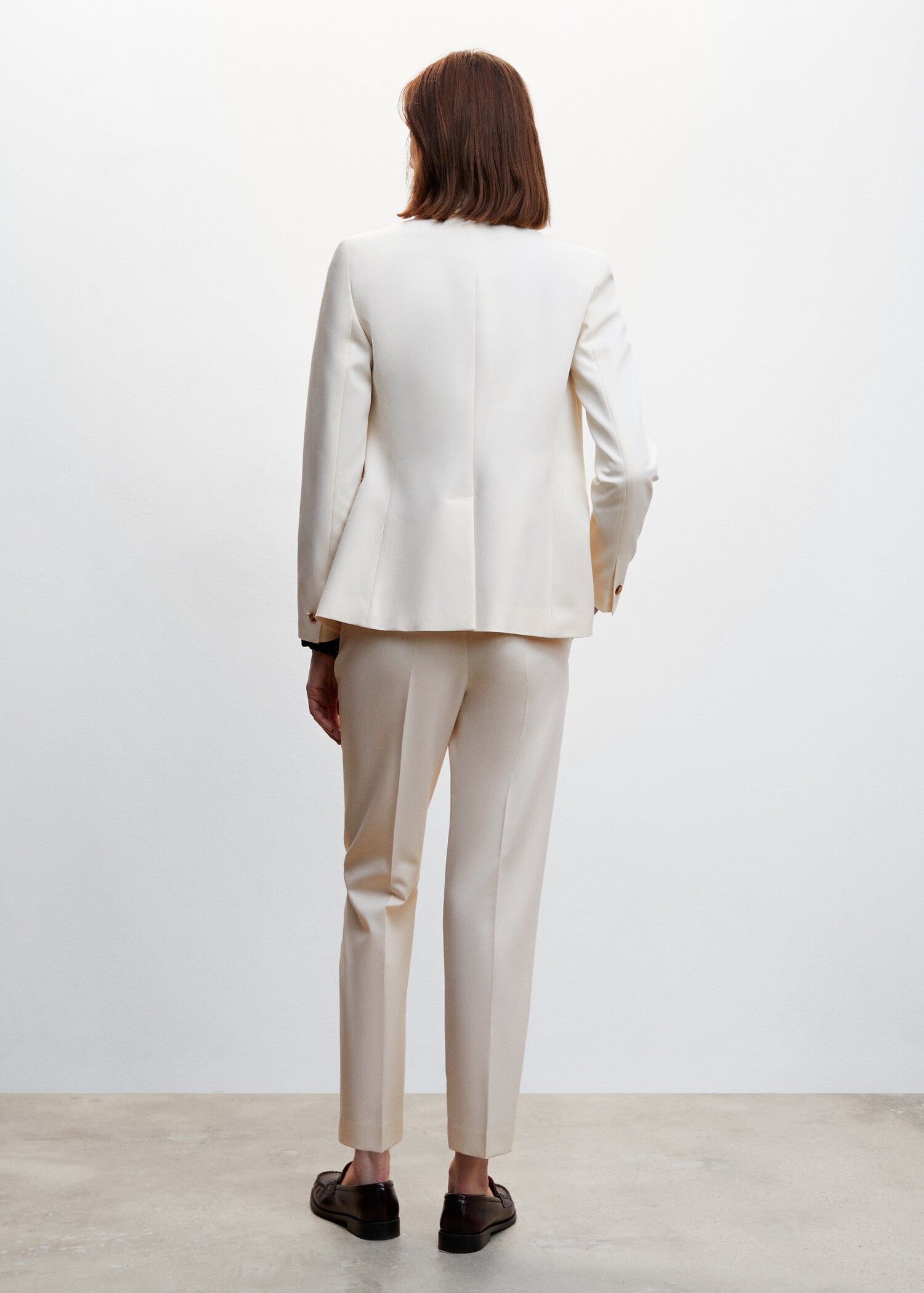 Straight suit pants - Details of the article 1