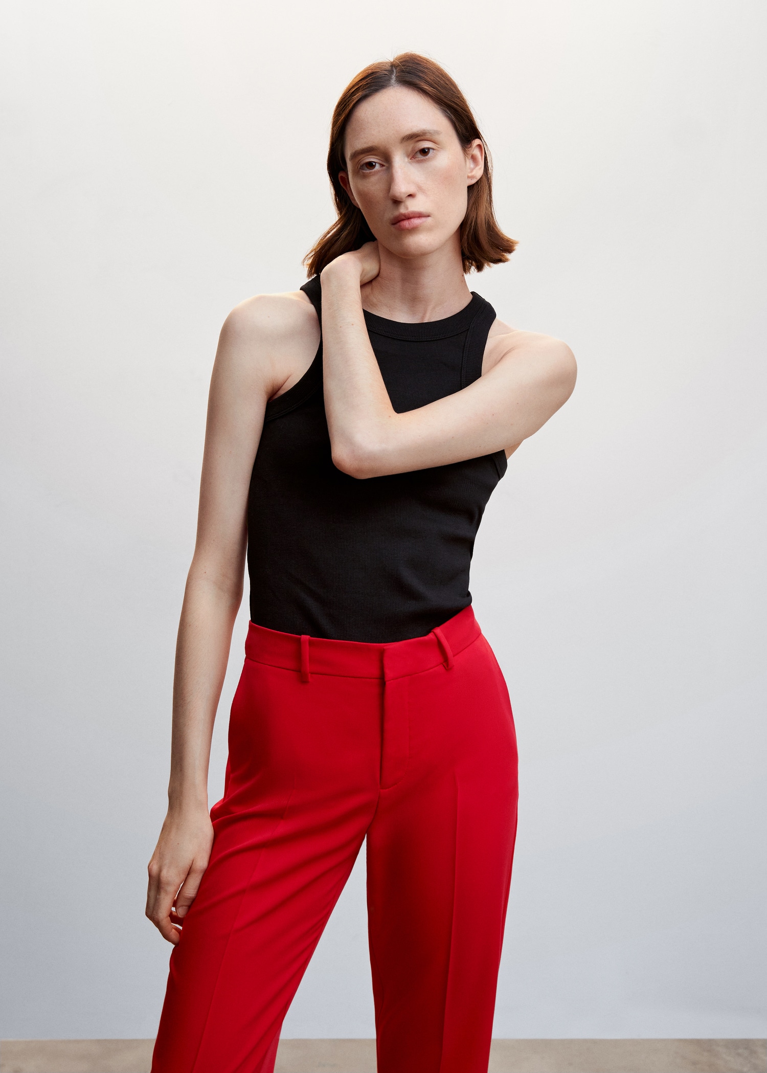 Straight suit pants - Details of the article 6