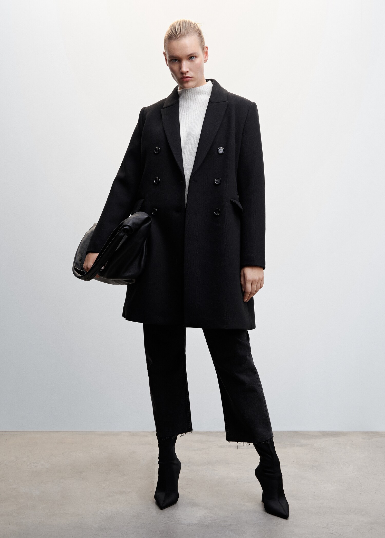 Manteau croisé laine - Détail de l'article 3