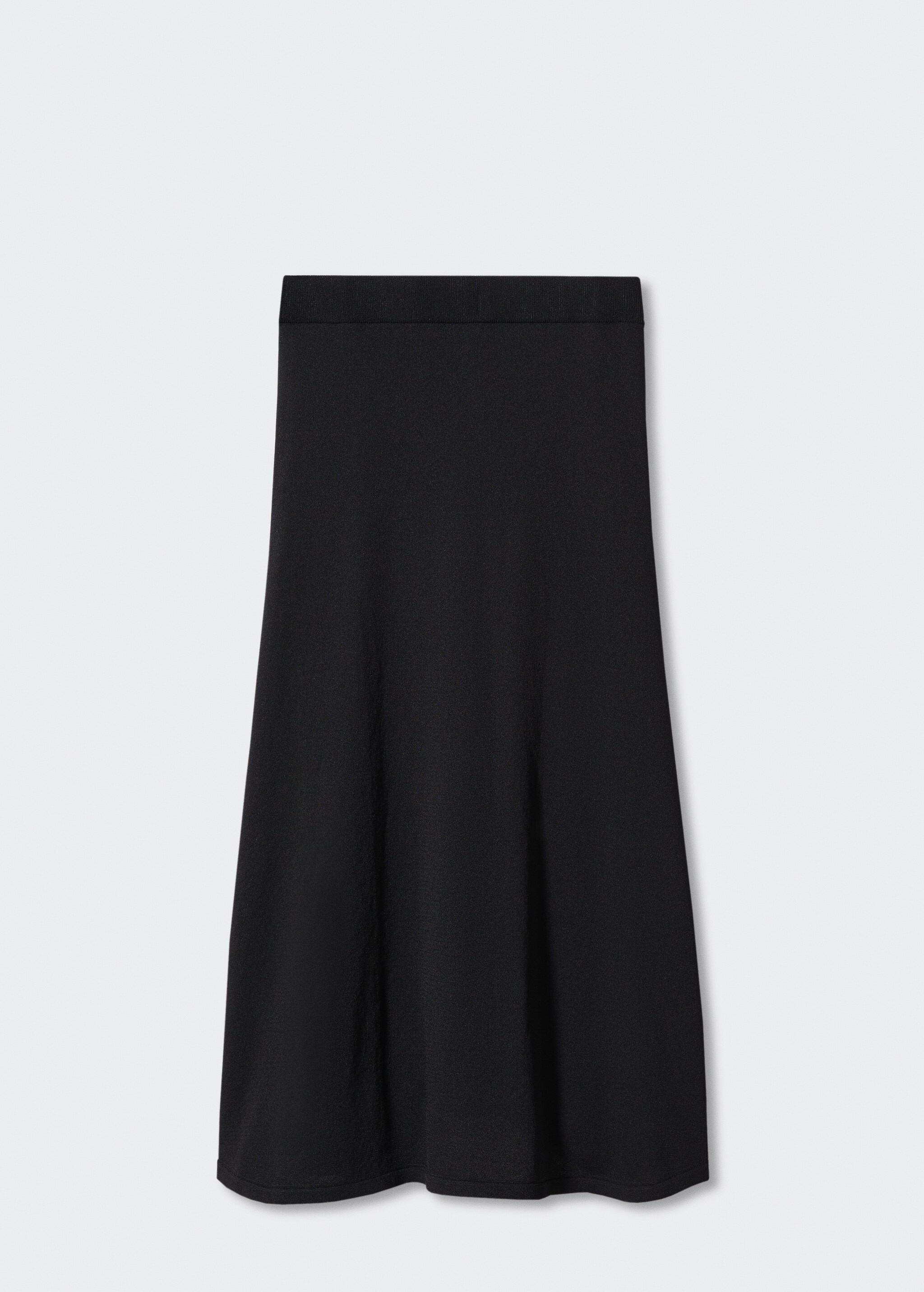 Ribbed midi skirt - Article without model